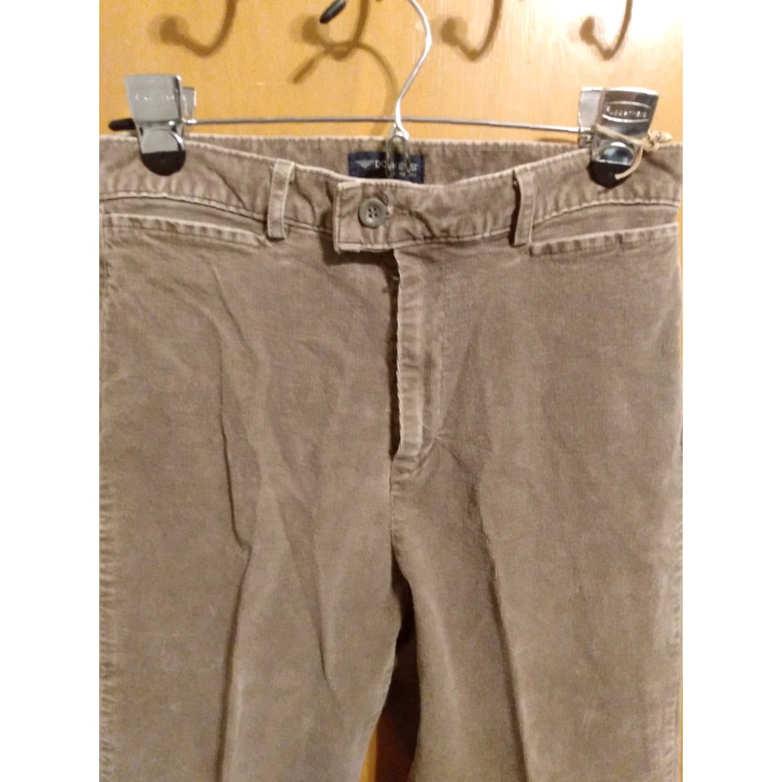 Dockers VINTAGE Dockers Pants stretch SZ. 6-28" X 29" BROWN CASUAL CORDUROY Size 28" / US 6 / IT 42 - 2 Thumbnail