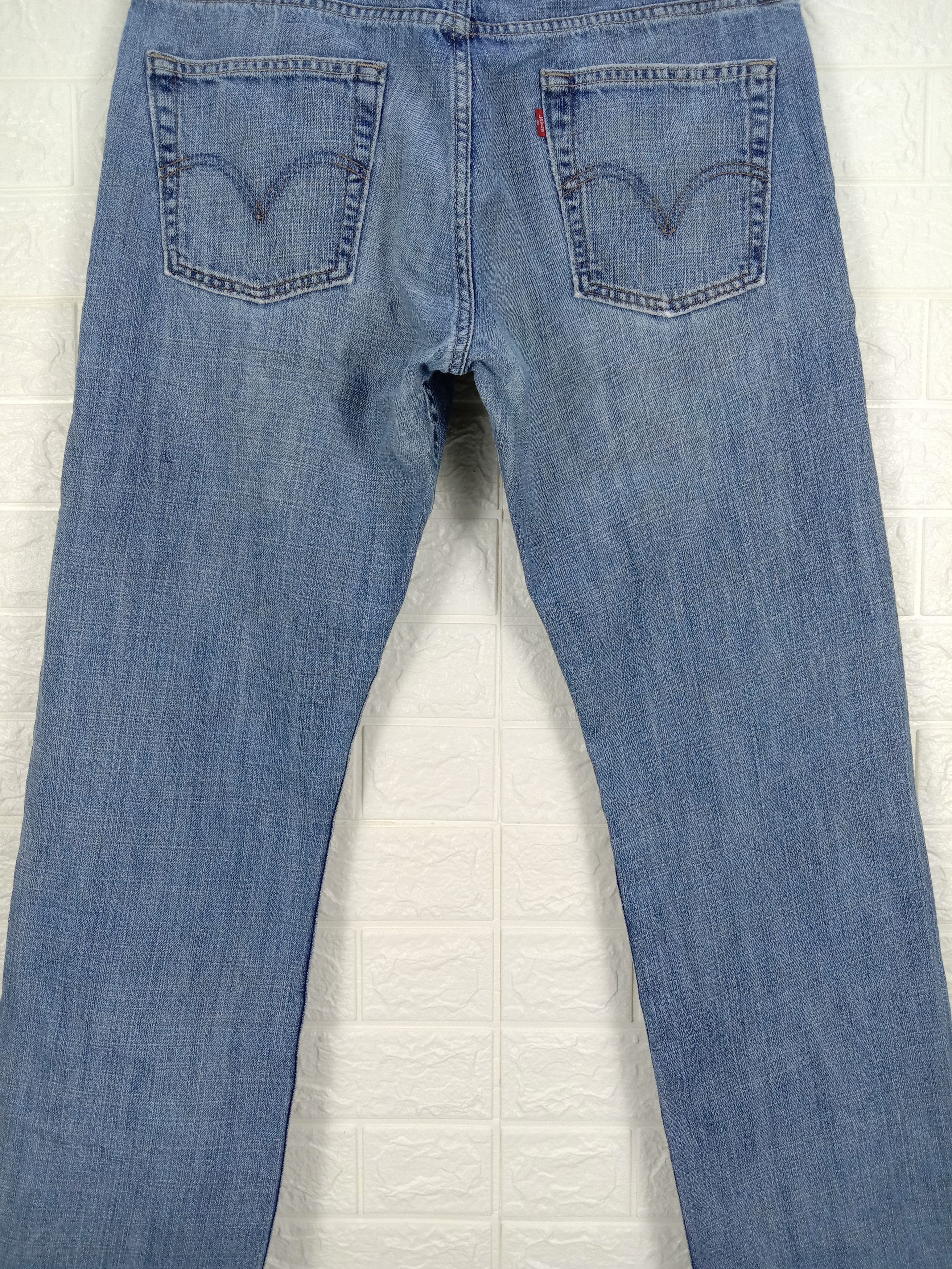 Levi's Vintage Levi's 514 Jeans Blue Wash Slim Straight Denim Size US 34 / EU 50 - 7 Thumbnail