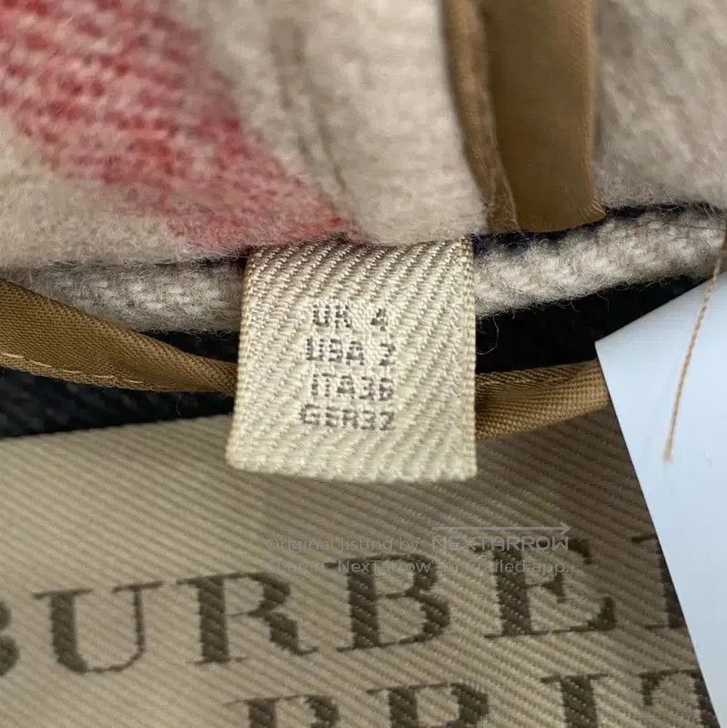 Burberry Burberry Women's Brown Wool Coat. Size XS / US 0-2 / IT 36-38 - 6 Thumbnail