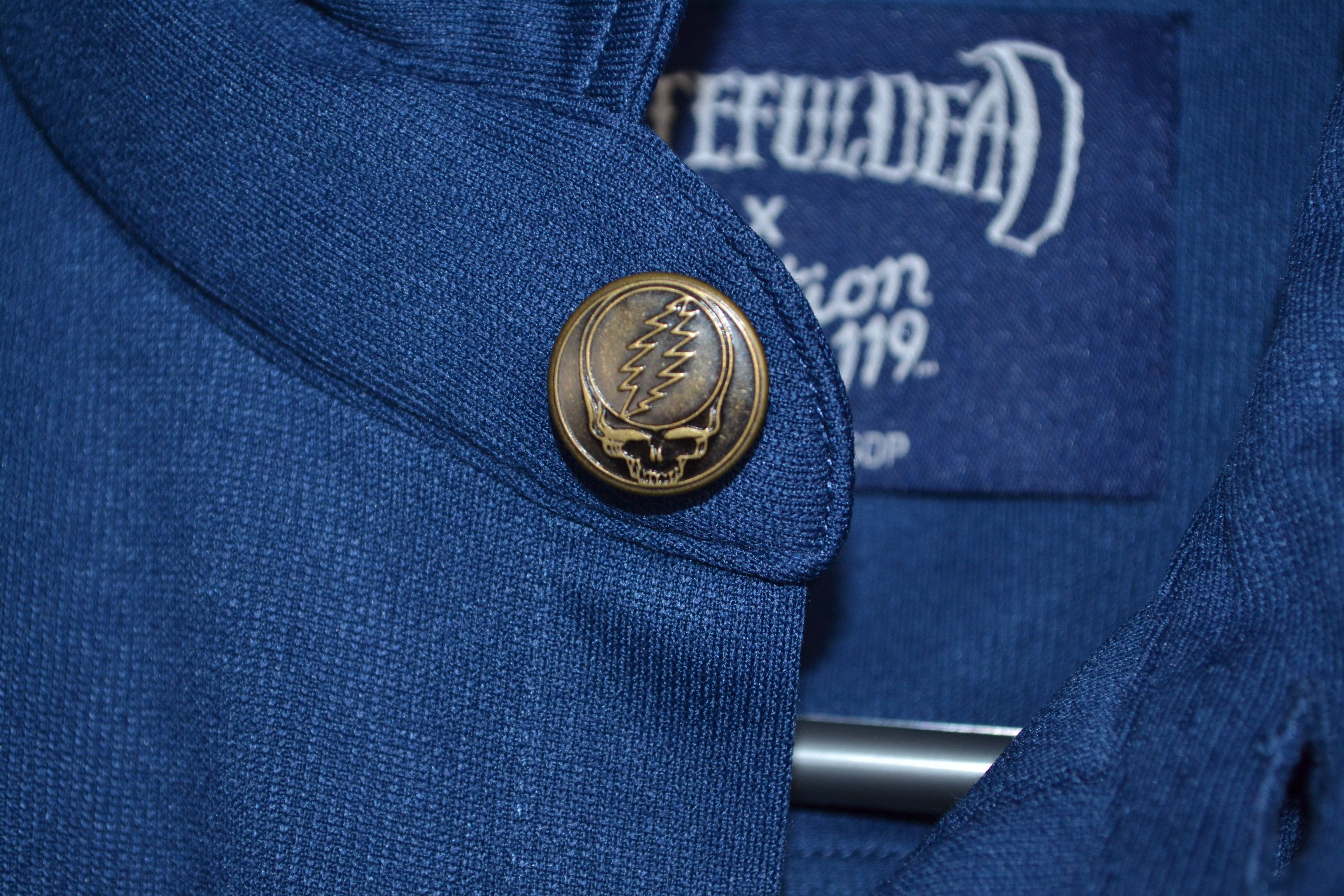 Grateful Dead Section 119 Grateful Dead Navy Blue Shirt M Size US M / EU 48-50 / 2 - 6 Thumbnail