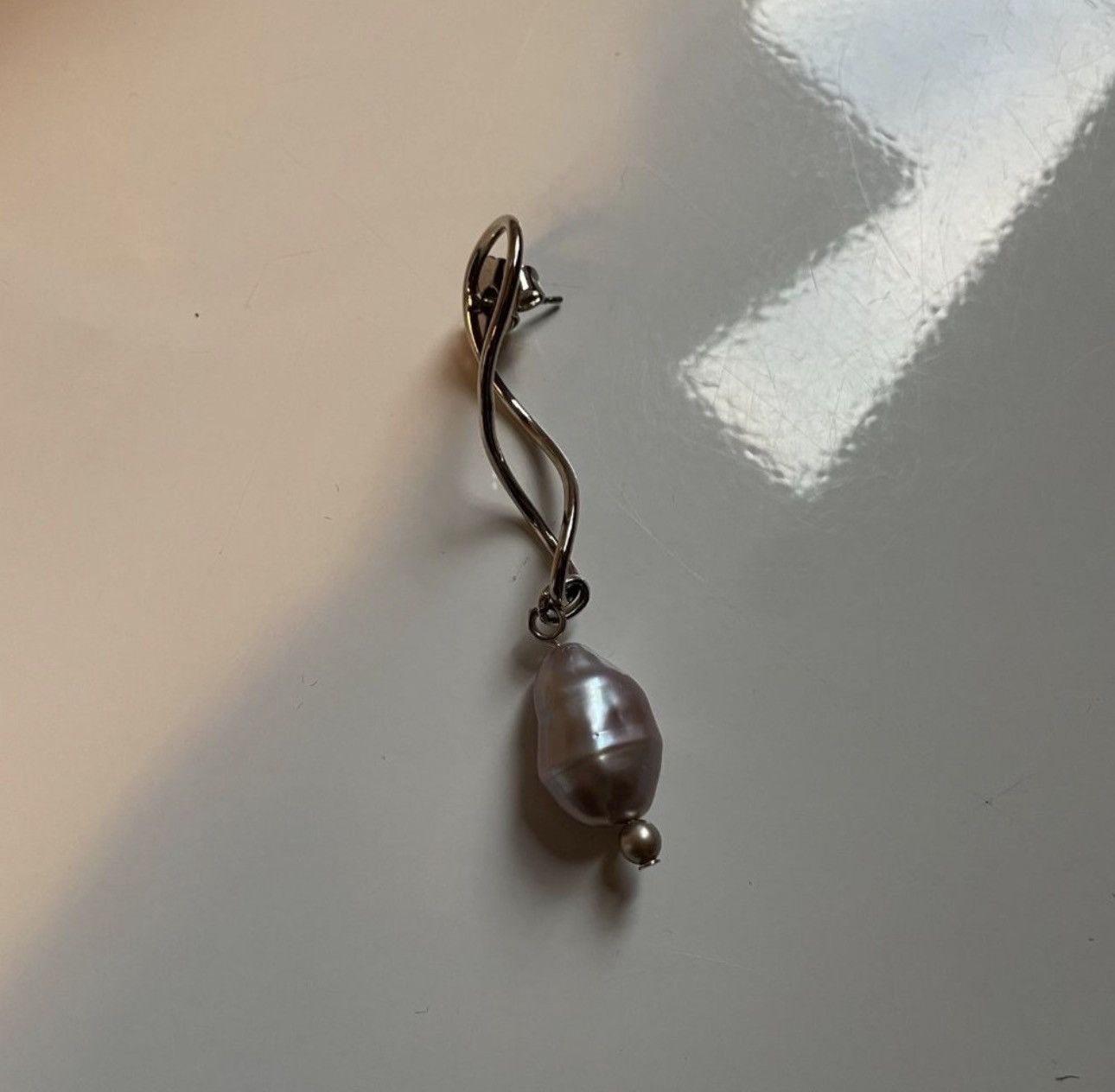 Other MOUNSER Freshwater Pearl Silver Earrings Size ONE SIZE - 6 Thumbnail