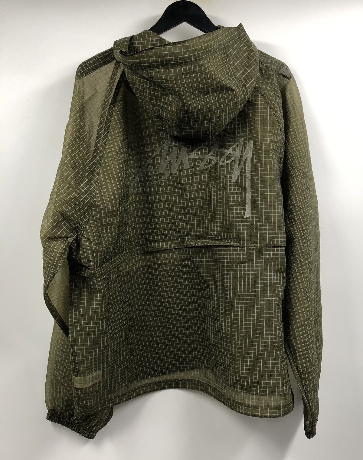 人気 ☆STUSSY☆ BEACH SHELL TRANSPARENT RIPSTOP OLIVE ☆STUSSY☆ BEACH RIPSTOP TRANSPARENT OLIVE 人気 SHELL
