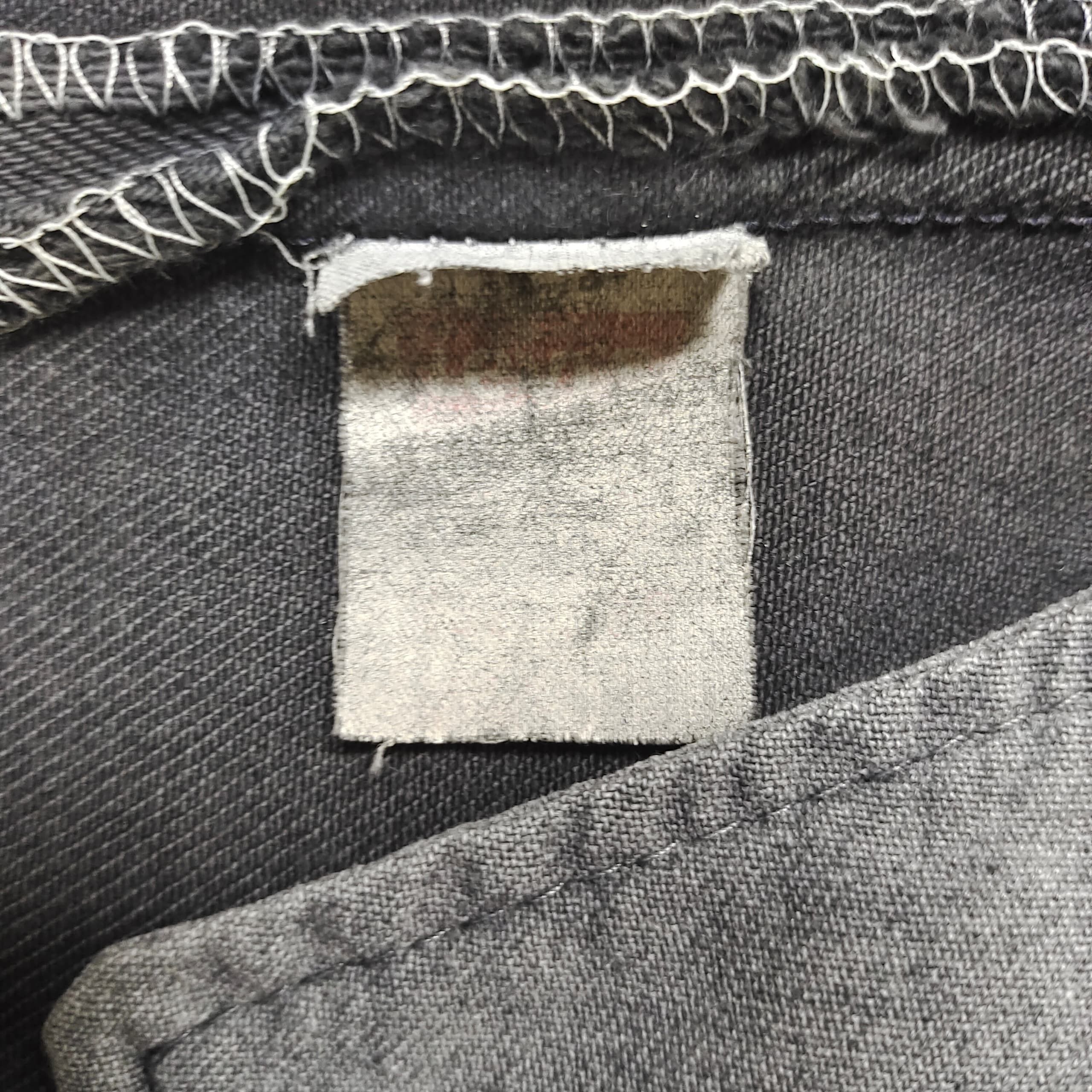 Levi's Vintage 90s Levi’s 501 Overdyed Black Patched Knees Charcoal Size US 30 / EU 46 - 17 Thumbnail