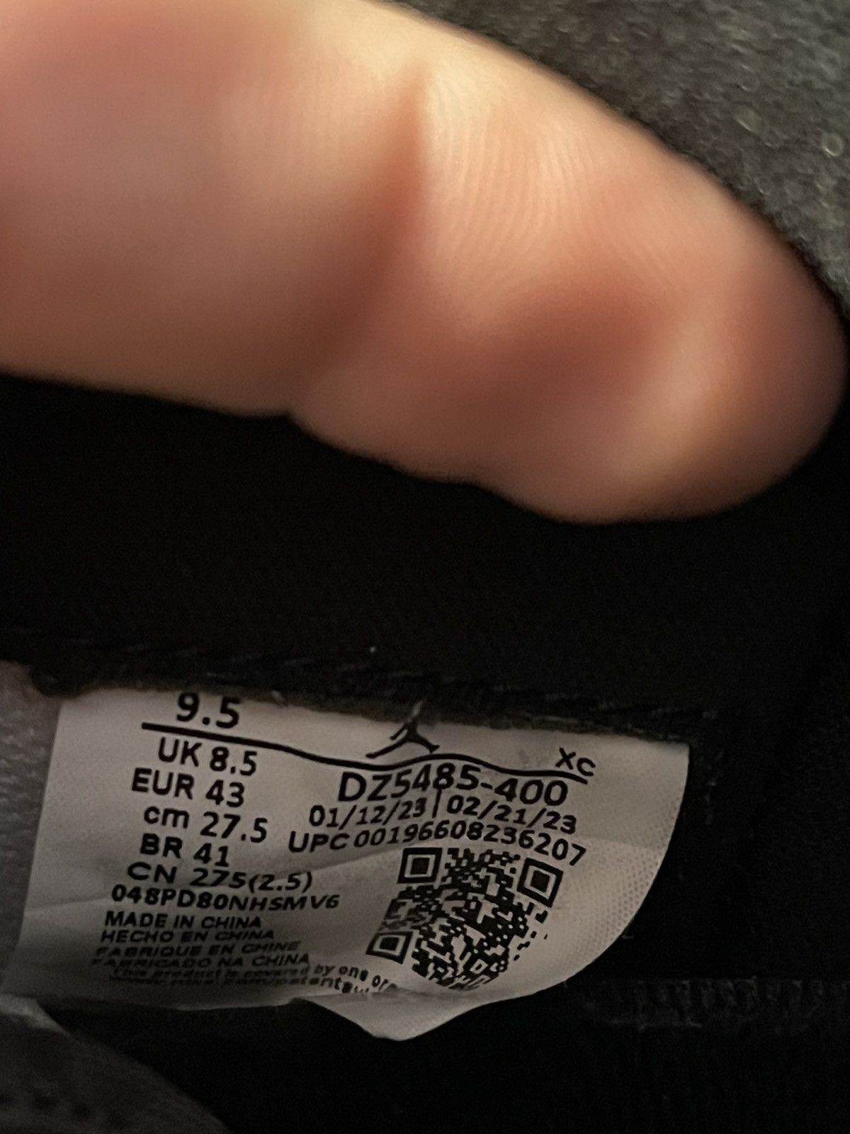 Jordan Brand × Nike Size 9.5 - Jordan 1 High OG UNC Toe Very Clean Size US 10 / EU 43 - 10 Thumbnail
