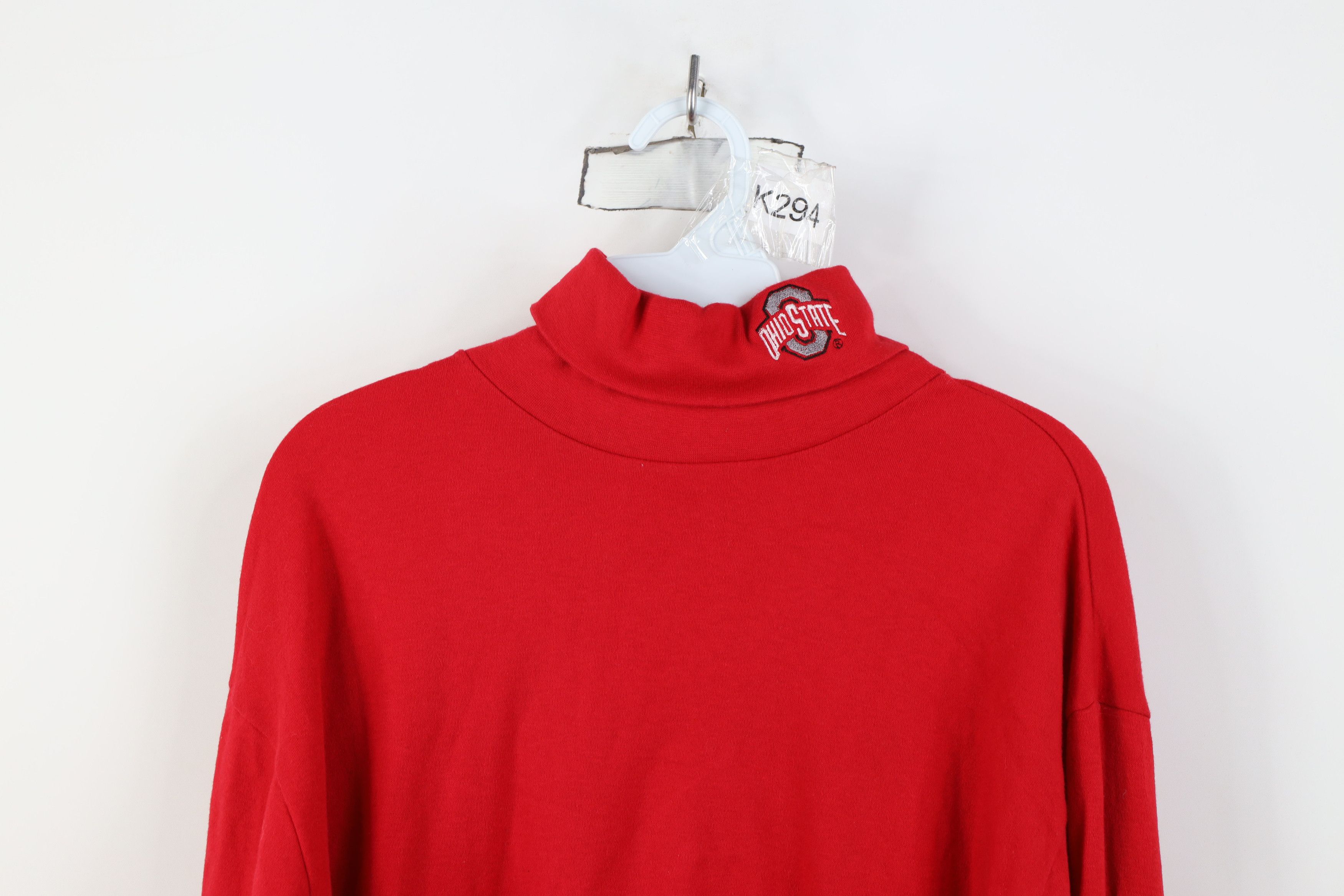 Vintage Vintage 90s Ohio State University Long Sleeve T-Shirt Size US XL / EU 56 / 4 - 2 Thumbnail