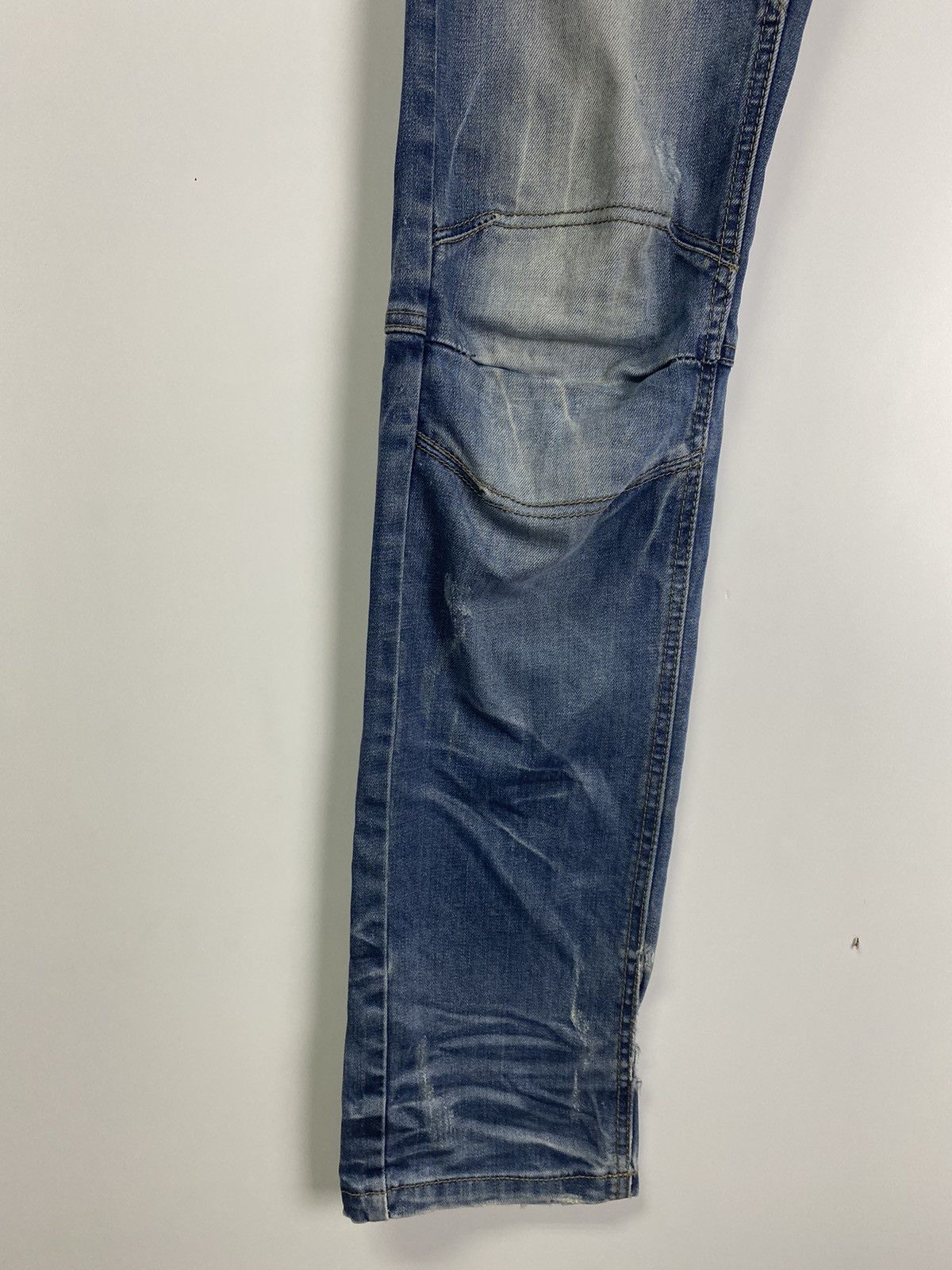 Japanese Brand Vintage Distressed Jeans Size US 30 / EU 46 - 5 Thumbnail