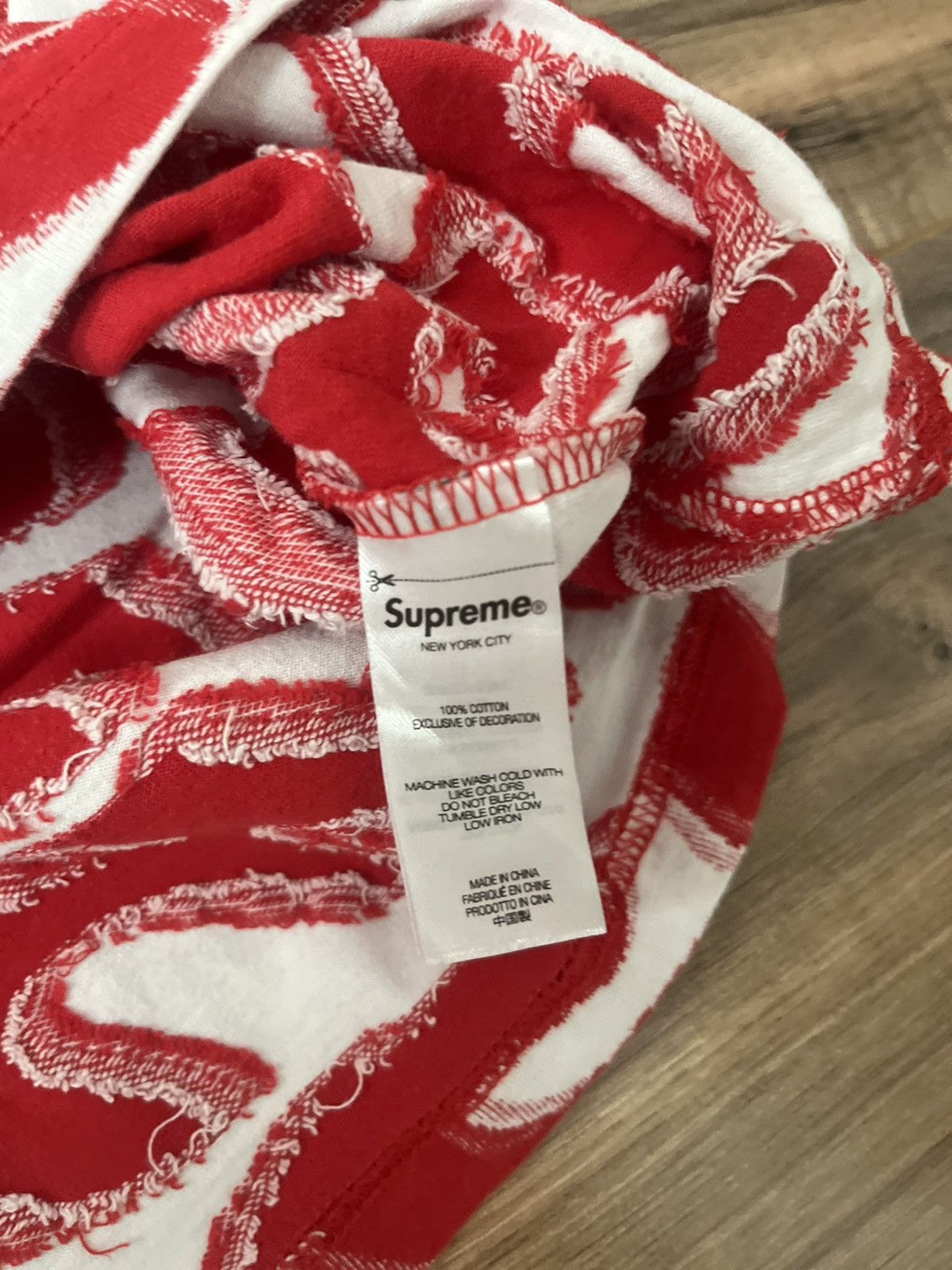 Supreme Supreme Stacked Intarsia S/S Top Size US L / EU 52-54 / 3 - 12 Thumbnail