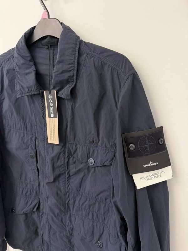Stone Island Stone Island Nylon Smerigliato Ghost Piece Field Jacket Size US XL / EU 56 / 4 - 3 Thumbnail