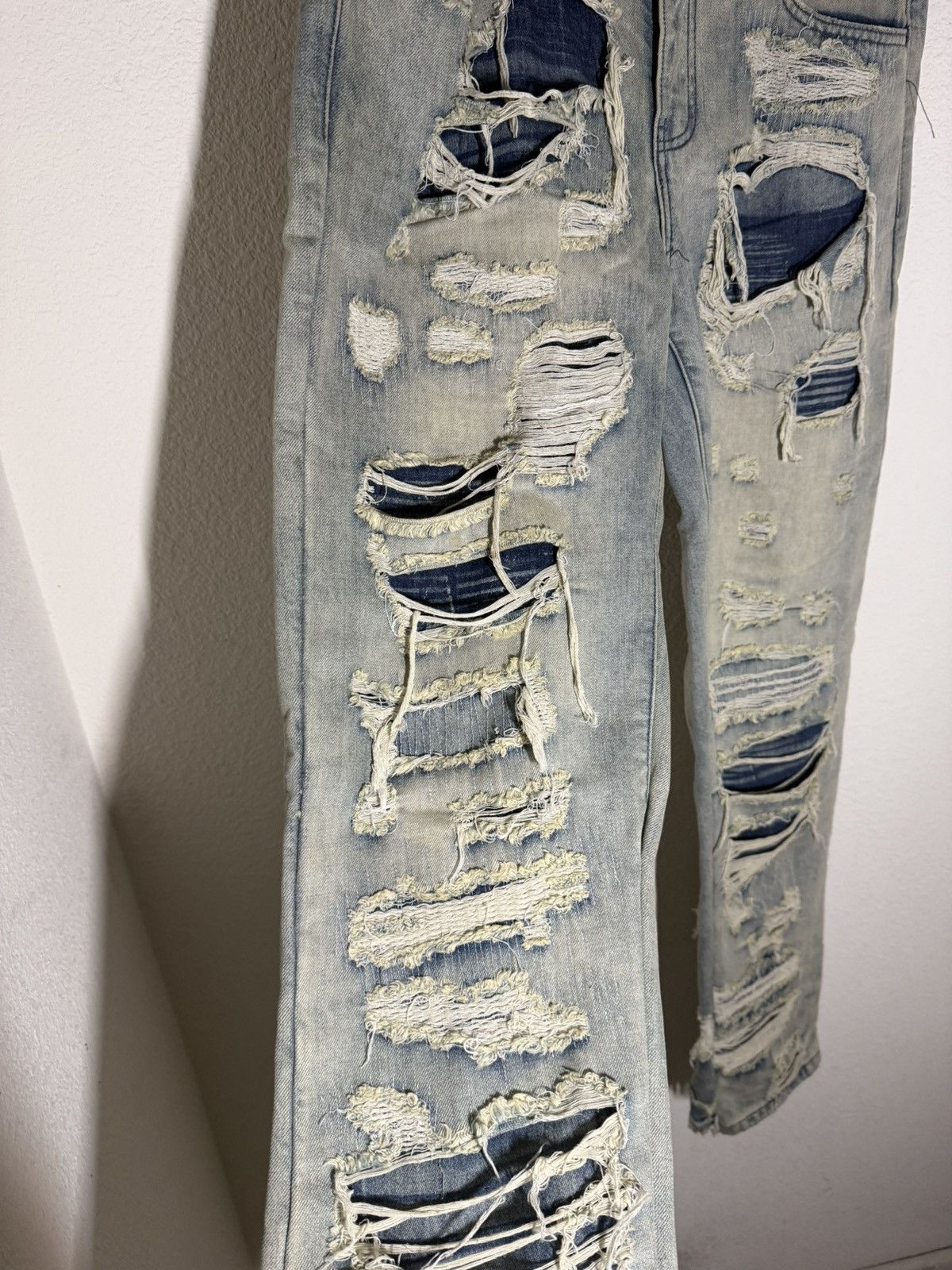 Jaded London Jaded Lndn tatter distress denim Size US 36 / EU 52 - 5 Thumbnail