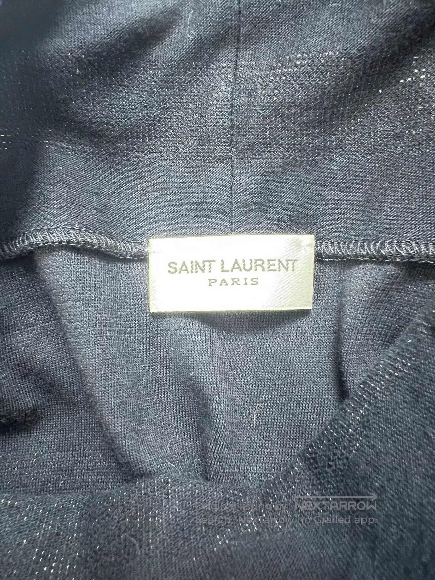 Saint Laurent Paris Saint Laurent Black High Neck Sweater. Size US XXL / EU 58 / 5 - 3 Thumbnail
