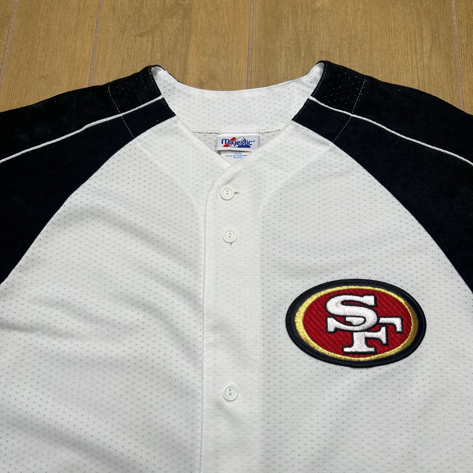 Majestic Vintage Majestic SF 49ers Baseball Jersey USA Made Sz Large Size US L / EU 52-54 / 3 - 9 Thumbnail