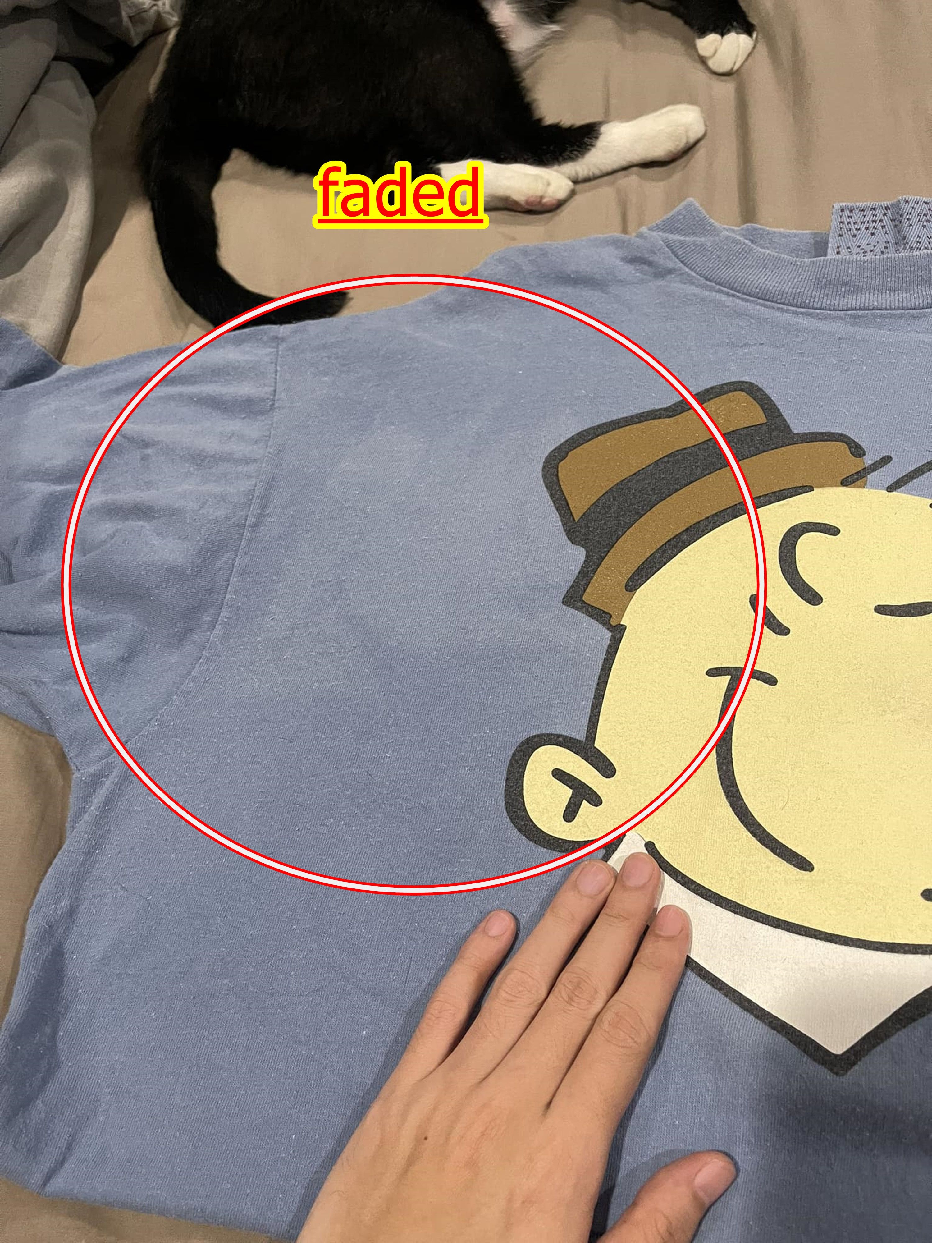 Vintage Vintage 90s Popeye WIMPY Hamburger Shirt Size US XL / EU 56 / 4 - 8 Thumbnail