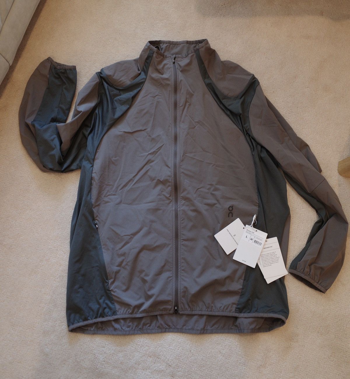 On × POST ARCHIVE FACTION (PAF) On Running x PAF Breaker Jacket NEW With Tags Size US L / EU 52-54 / 3 - 2 Thumbnail