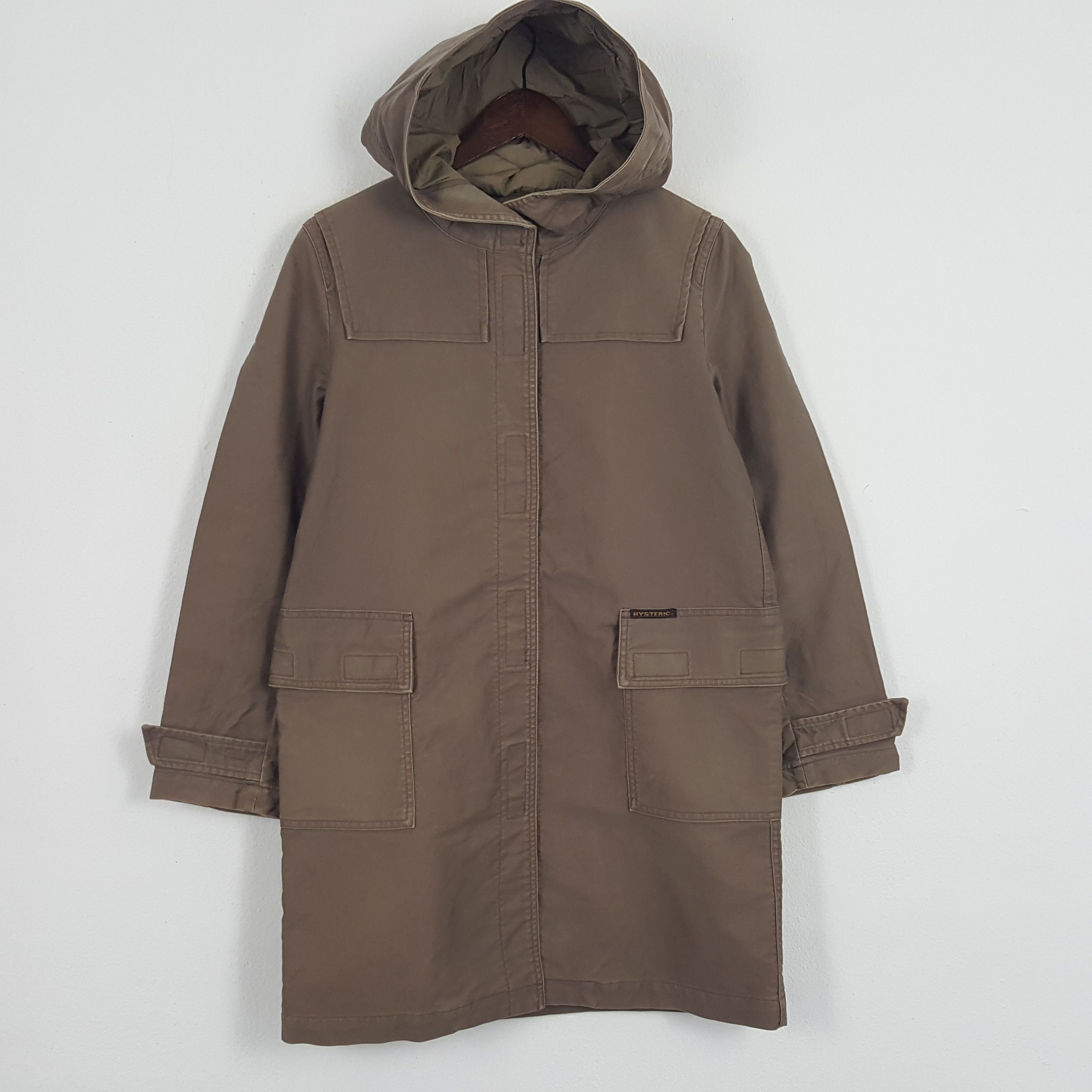 Hysteric Glamour × Vintage Vintage Hysteric Glamour Custom Big Logo Parka Jacket Size S / US 4 / IT 40 - 3 Thumbnail