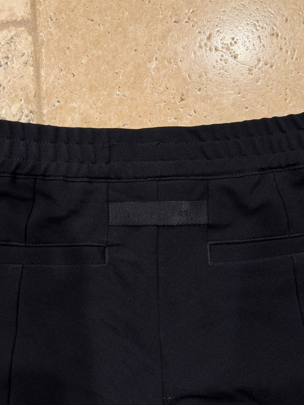 1017 ALYX 9SM 1017 Alyx 9SM Black Tuxedo Stripe Silver Logo Shorts Size US 34 / EU 50 - 8 Thumbnail
