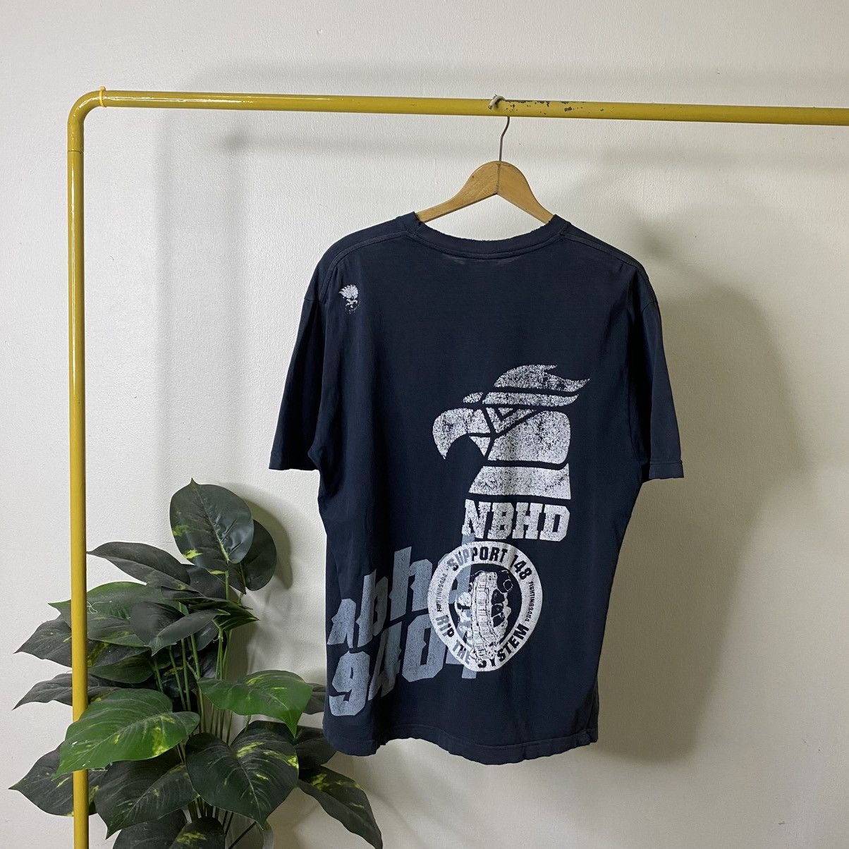 Neighborhood Neighborhood Rat Angels Collaboration T-shirt Faded Black Size US L / EU 52-54 / 3 - 8 Thumbnail