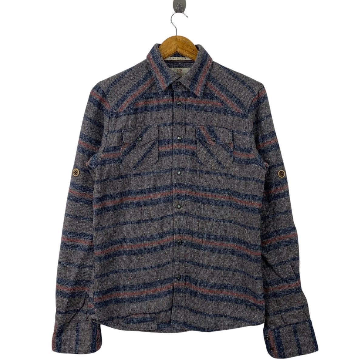 Scotch & Soda × The Mercer Brand SCOTCH & SODA Amsterdam Couture Western Long Sleeve Size US S / EU 44-46 / 1 - 1 Thumbnail