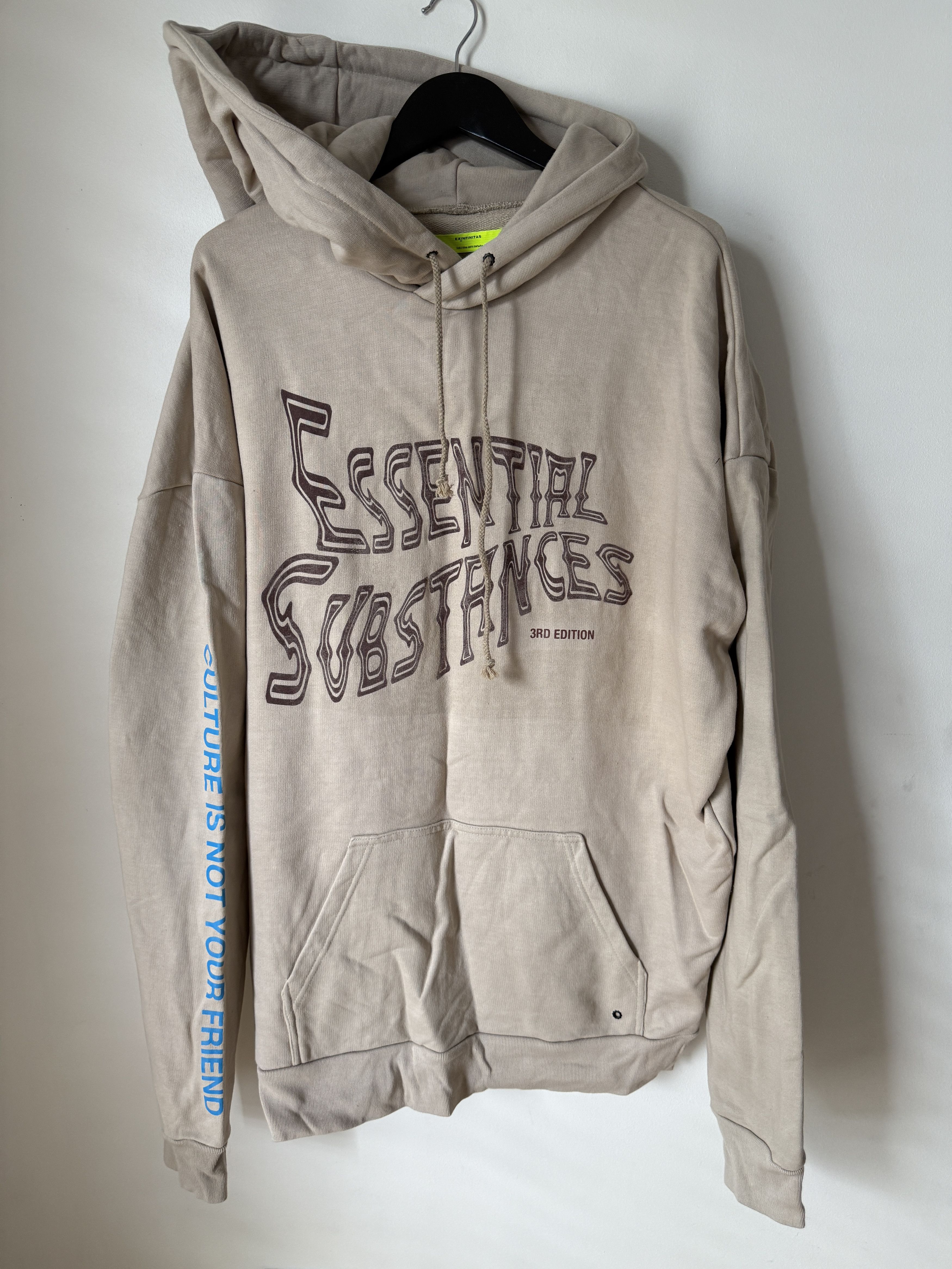 EX INFINITAS ESSENTIAL SUBSTANCES HOODIE. SIZE XS Size US XS / EU 42 / 0 - 2 Thumbnail