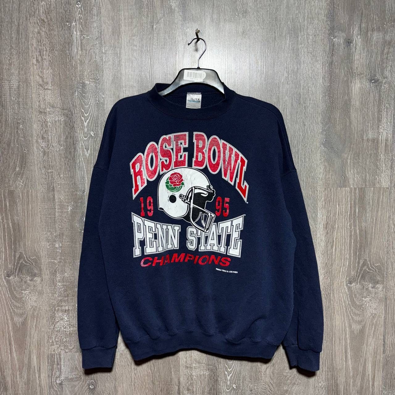 NFL Vintage Penn State Sweatshirt Rose Bowl 1995 Mens XL USA Size US XL / EU 56 / 4 - 1 Thumbnail