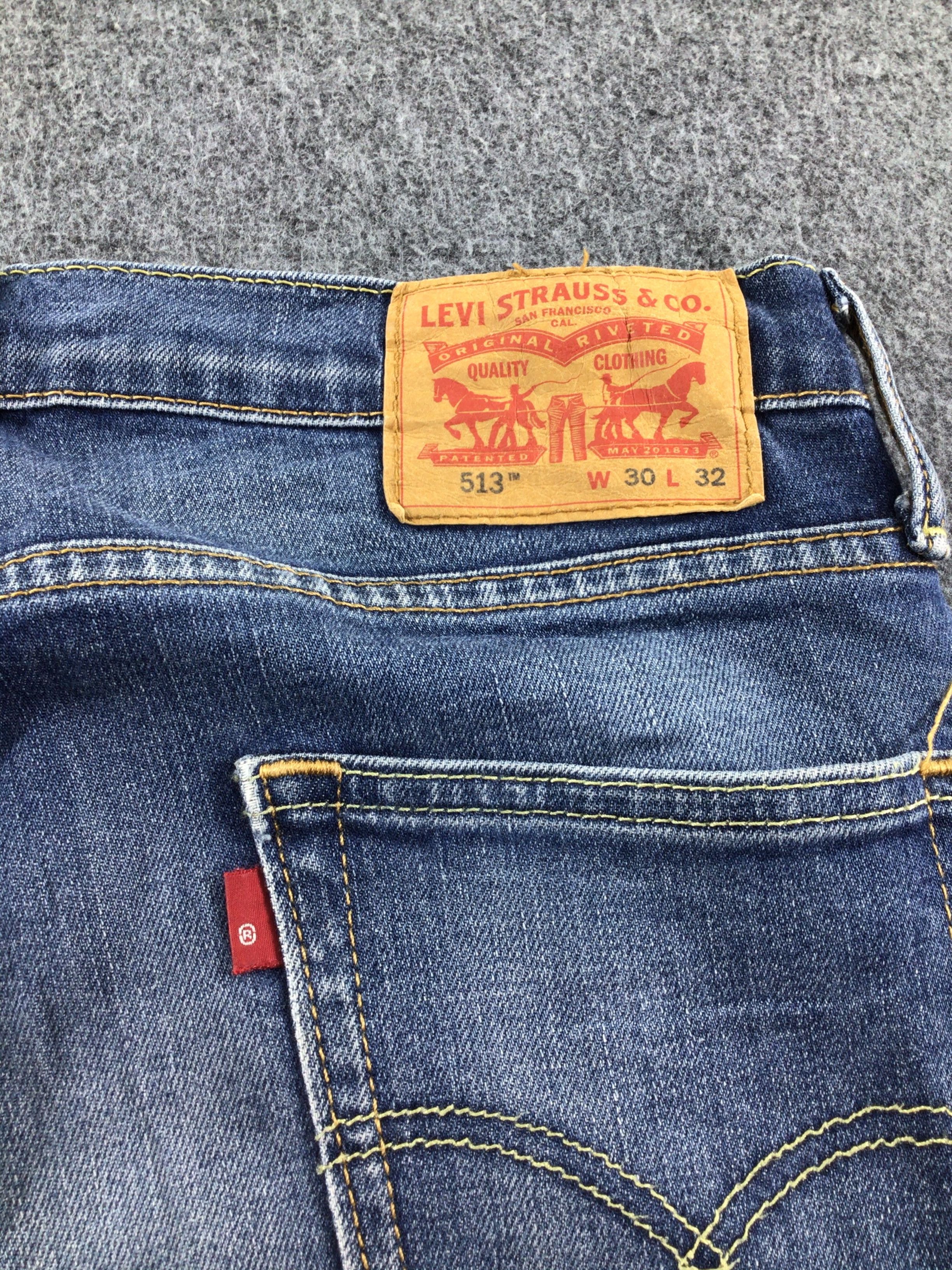 Levi's × Vintage Levis 513 Jeans-JM117 Size US 32 / EU 48 - 5 Thumbnail