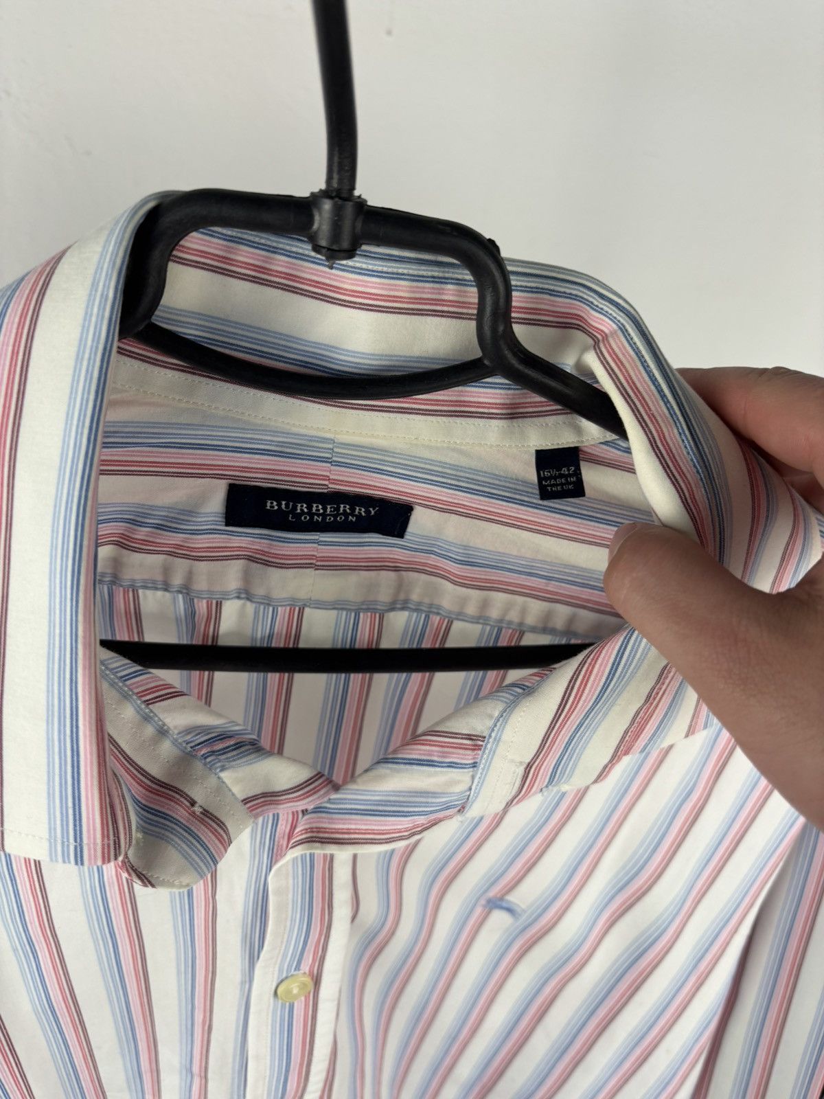 Burberry Burberry multicolor shirt size 42 Size US M / EU 48-50 / 2 - 3 Thumbnail