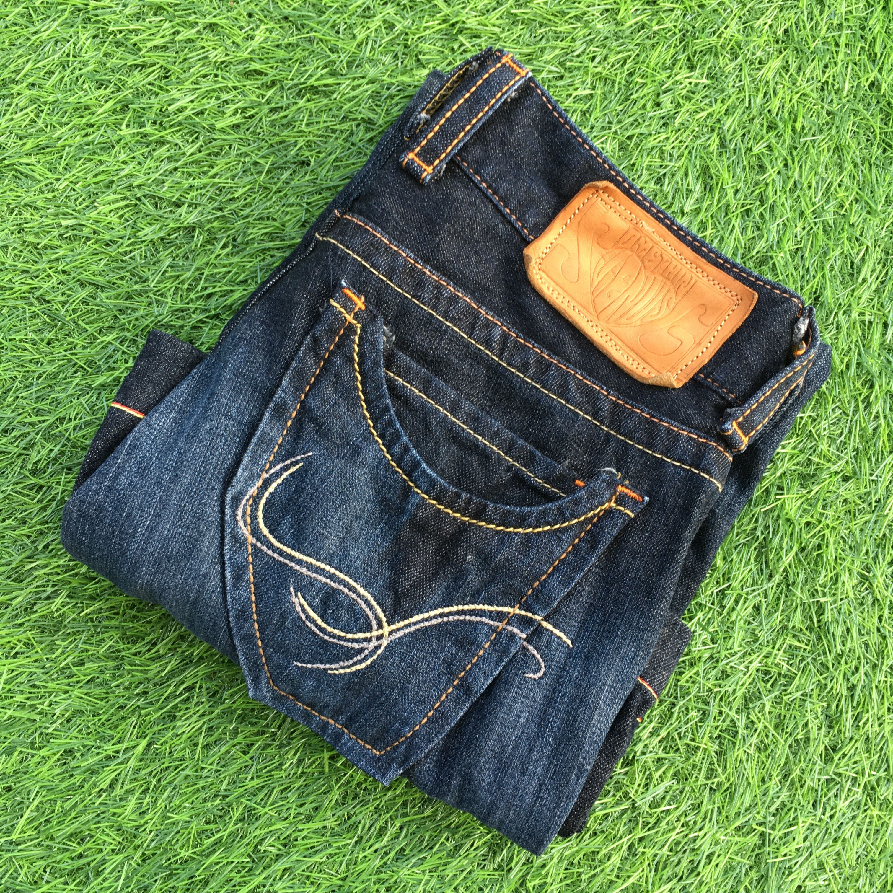 Japanese Brand Japanese Low Waist Super Wide Leg Flared Denim D-1186 Size 25" / US 0 / IT 36 - 8 Thumbnail