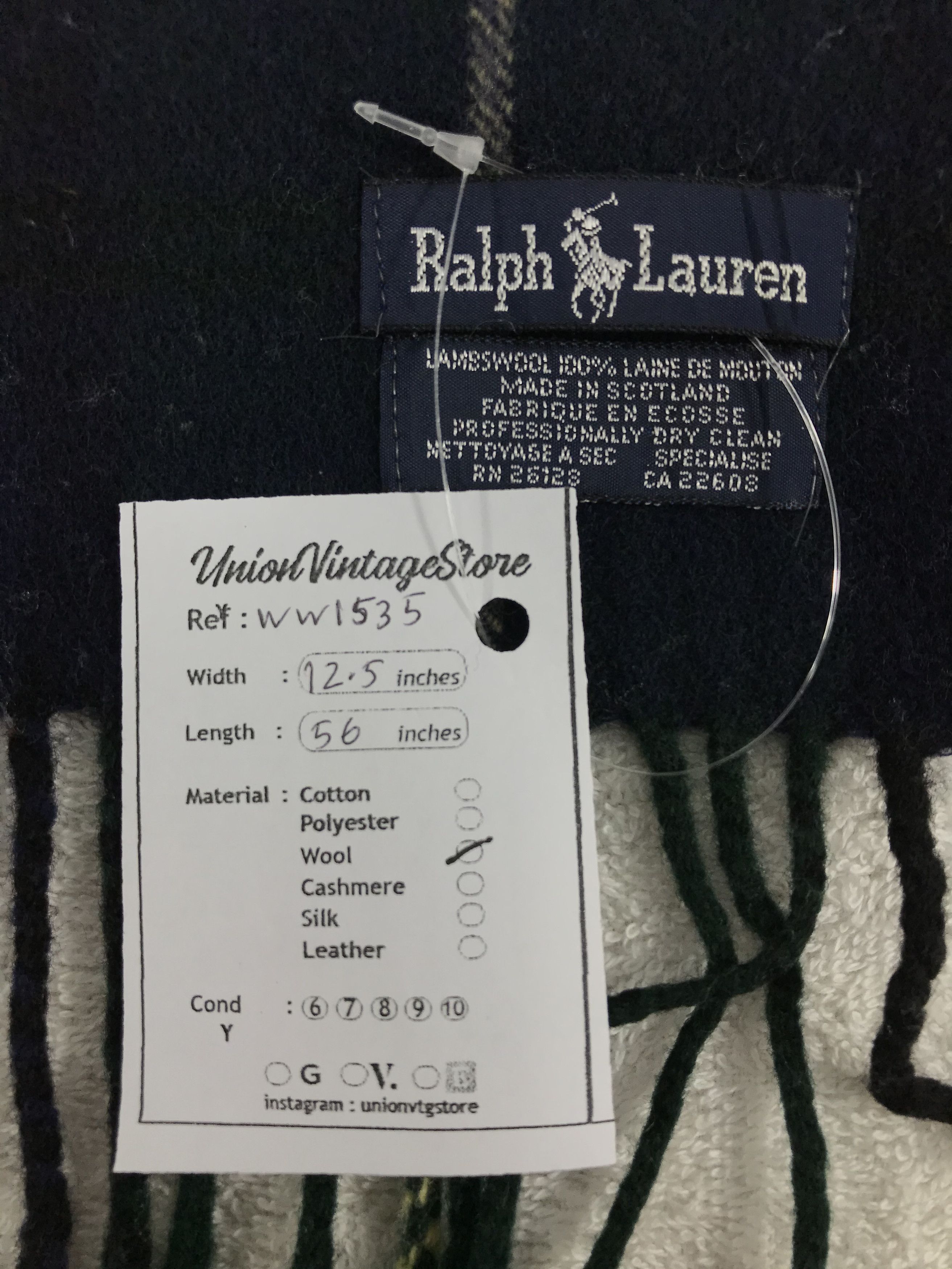 Ralph Lauren Ralph Lauren Scarf / Muffler / Neckwear - WW1535 Size ONE SIZE - 5 Thumbnail