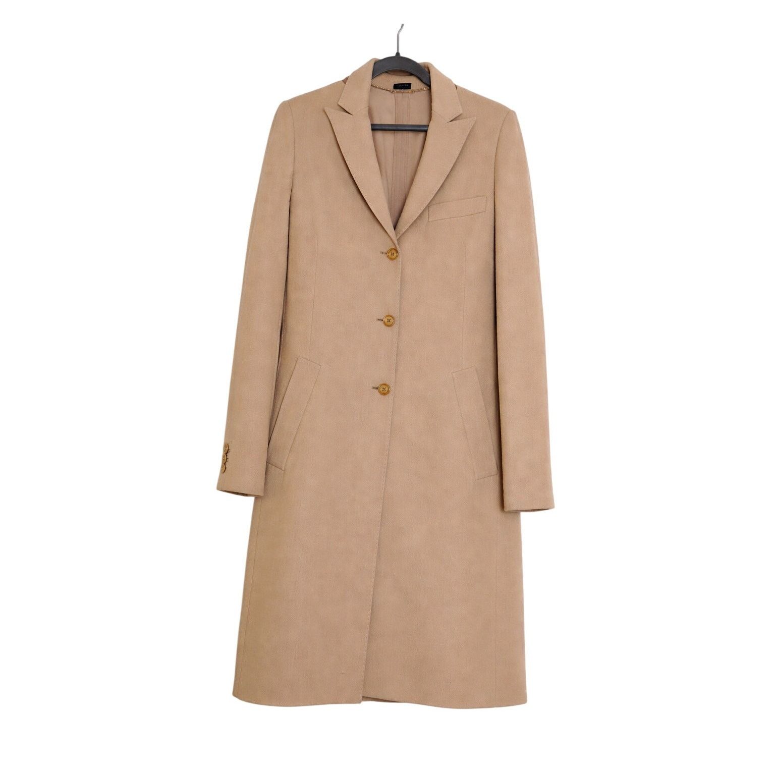 Alexander McQueen Alexander McQueen Beige Long Coat Size M / US 6-8 / IT 42-44 - 1 Thumbnail