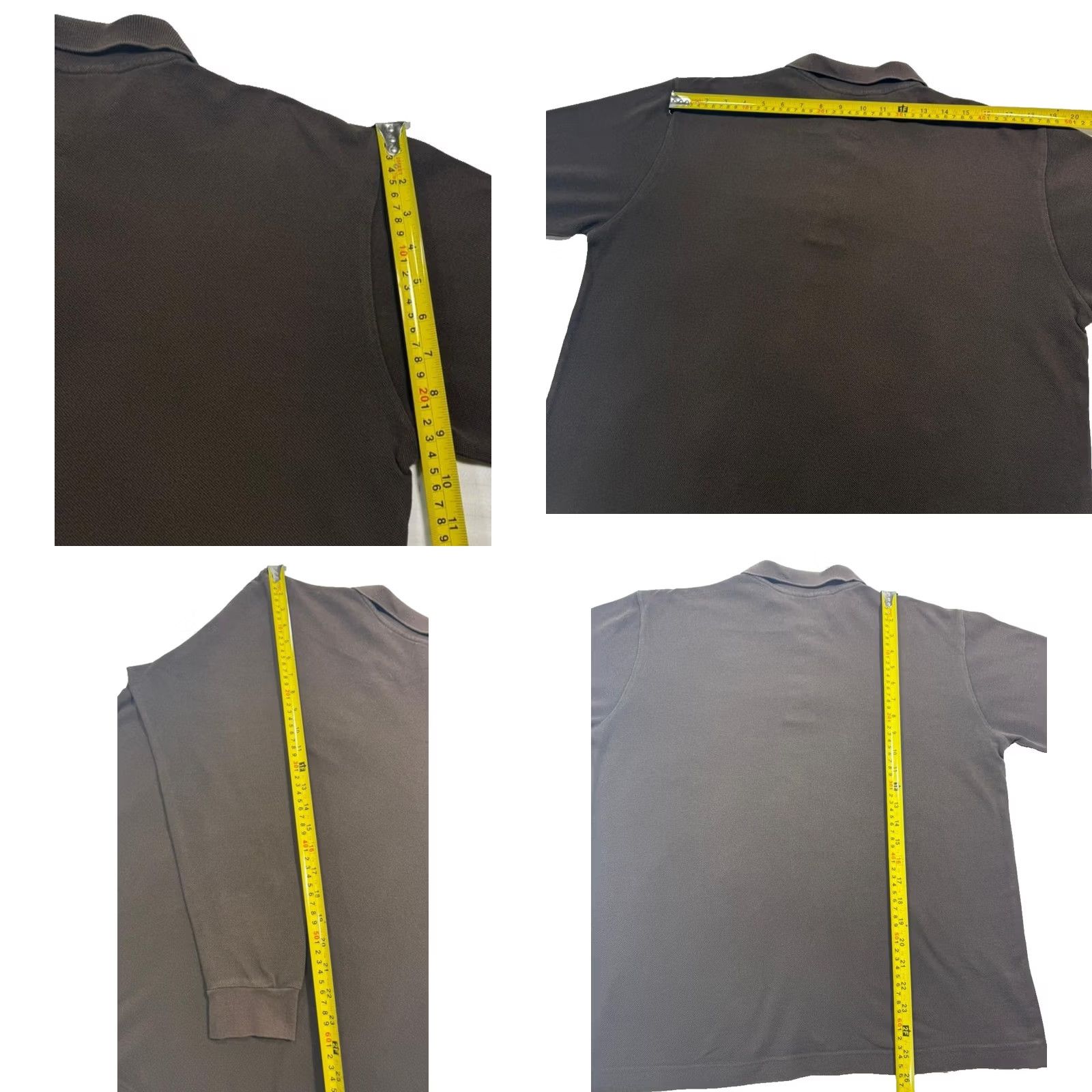 Kappa Kappa Men's Brown Long Sleeve Polo Shirt Embroidered Logo Size M Size US M / EU 48-50 / 2 - 8 Thumbnail