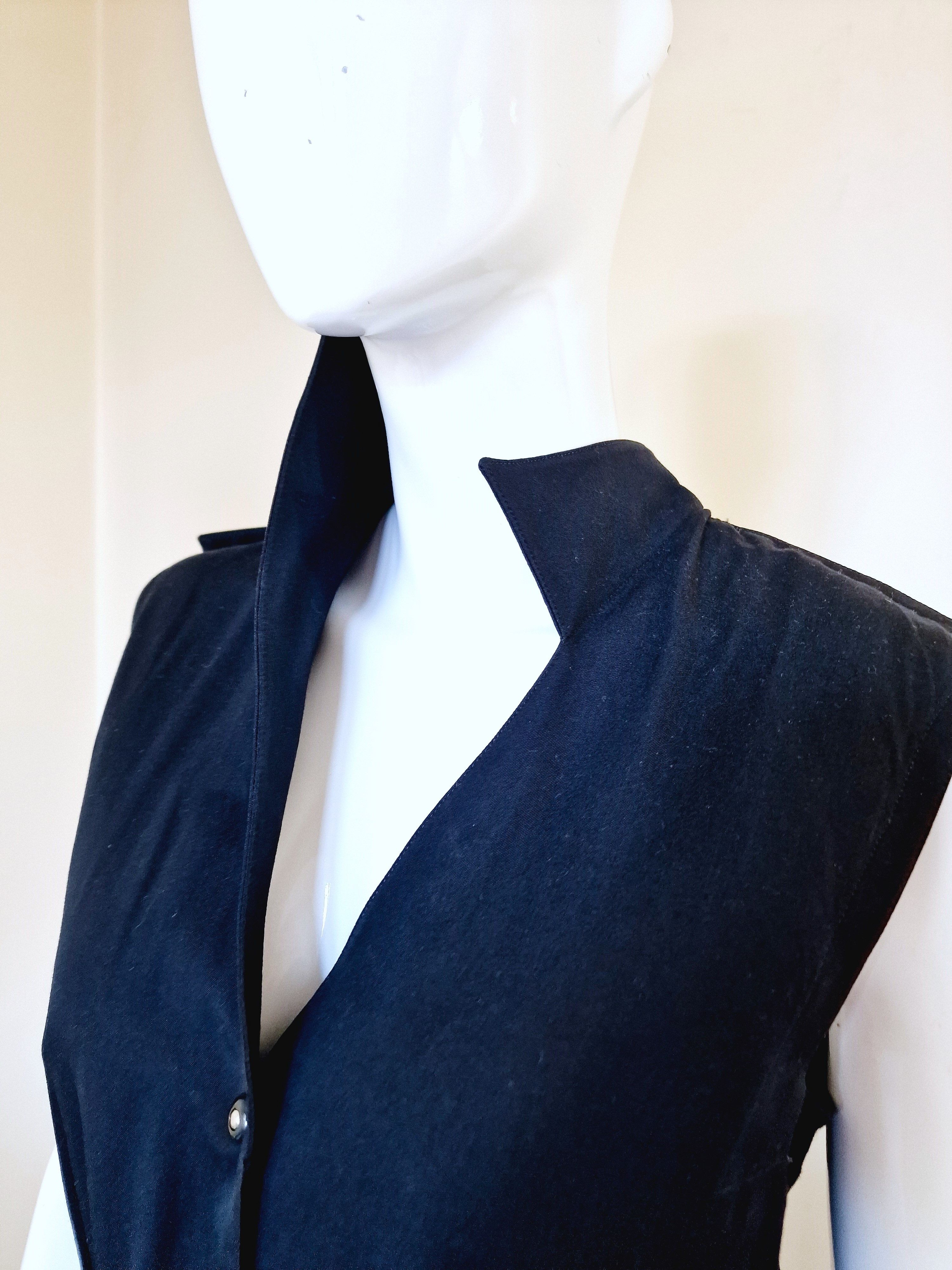 Thierry Mugler Thierry Mugler Vampire Bondage Strap Back Evening Dress Size L / US 10 / IT 46 - 5 Thumbnail