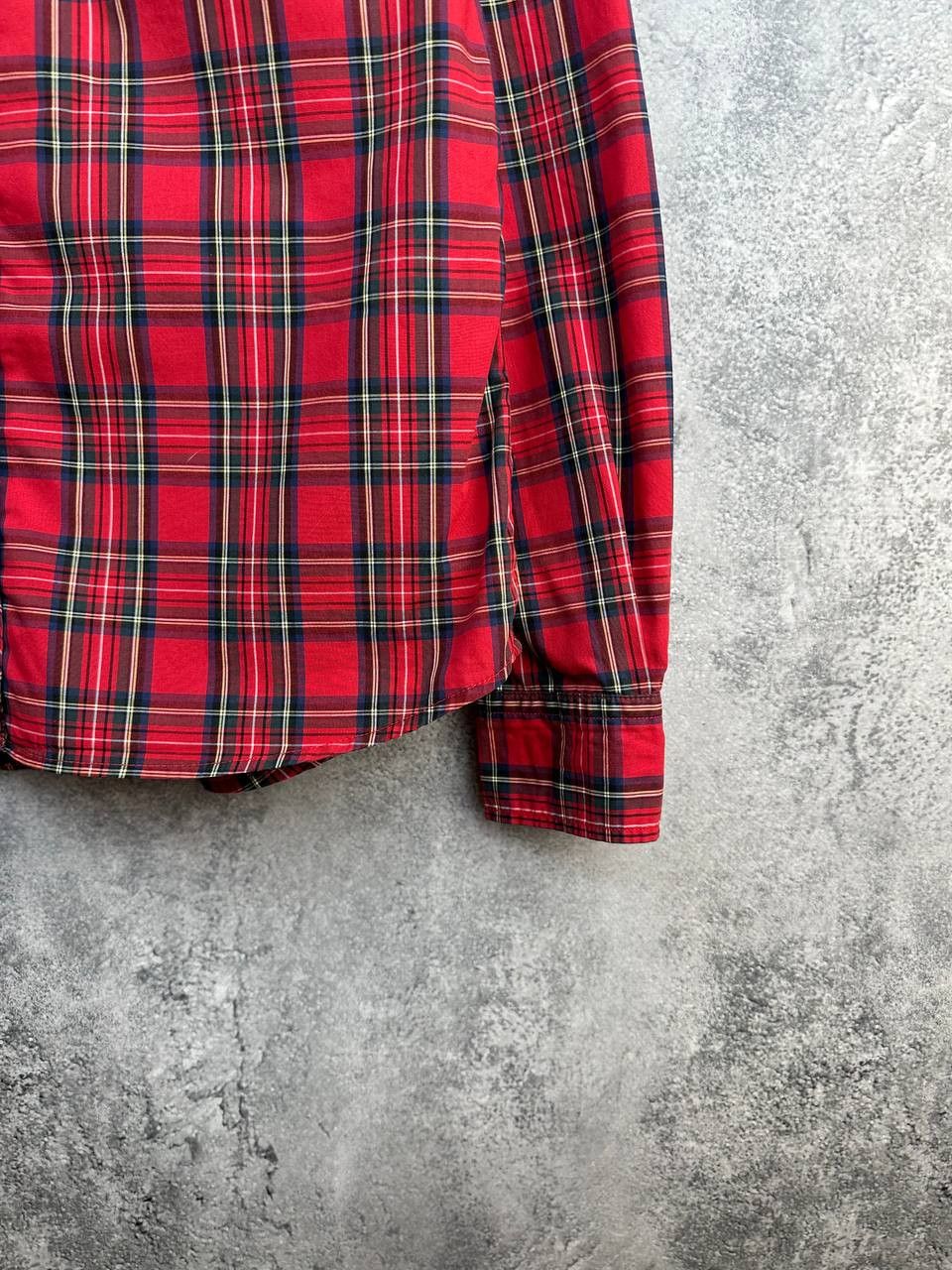 Fred Perry Fred Perry Reissues Red Tartan Check Button-Down Shirt Size M / US 6-8 / IT 42-44 - 8 Thumbnail
