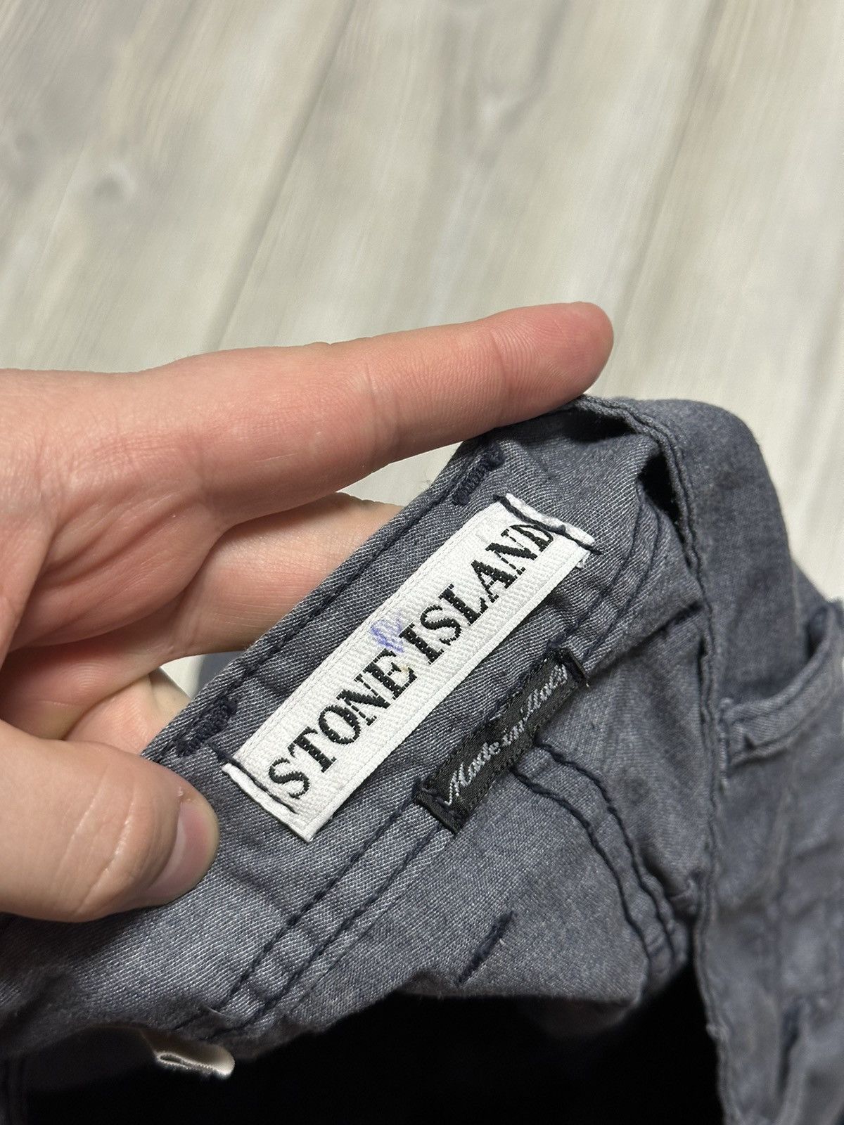 Massimo Osti RARE ! VINTAGE STONE ISLAND MARINA PANTS PATCH LOGO 90s Size US 36 / EU 52 - 5 Thumbnail