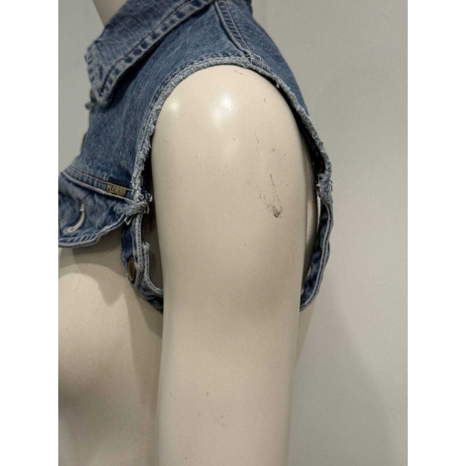 plein sud 2000s Plein Sud cropped denim top Size XS / US 0-2 / IT 36-38 - 6 Thumbnail