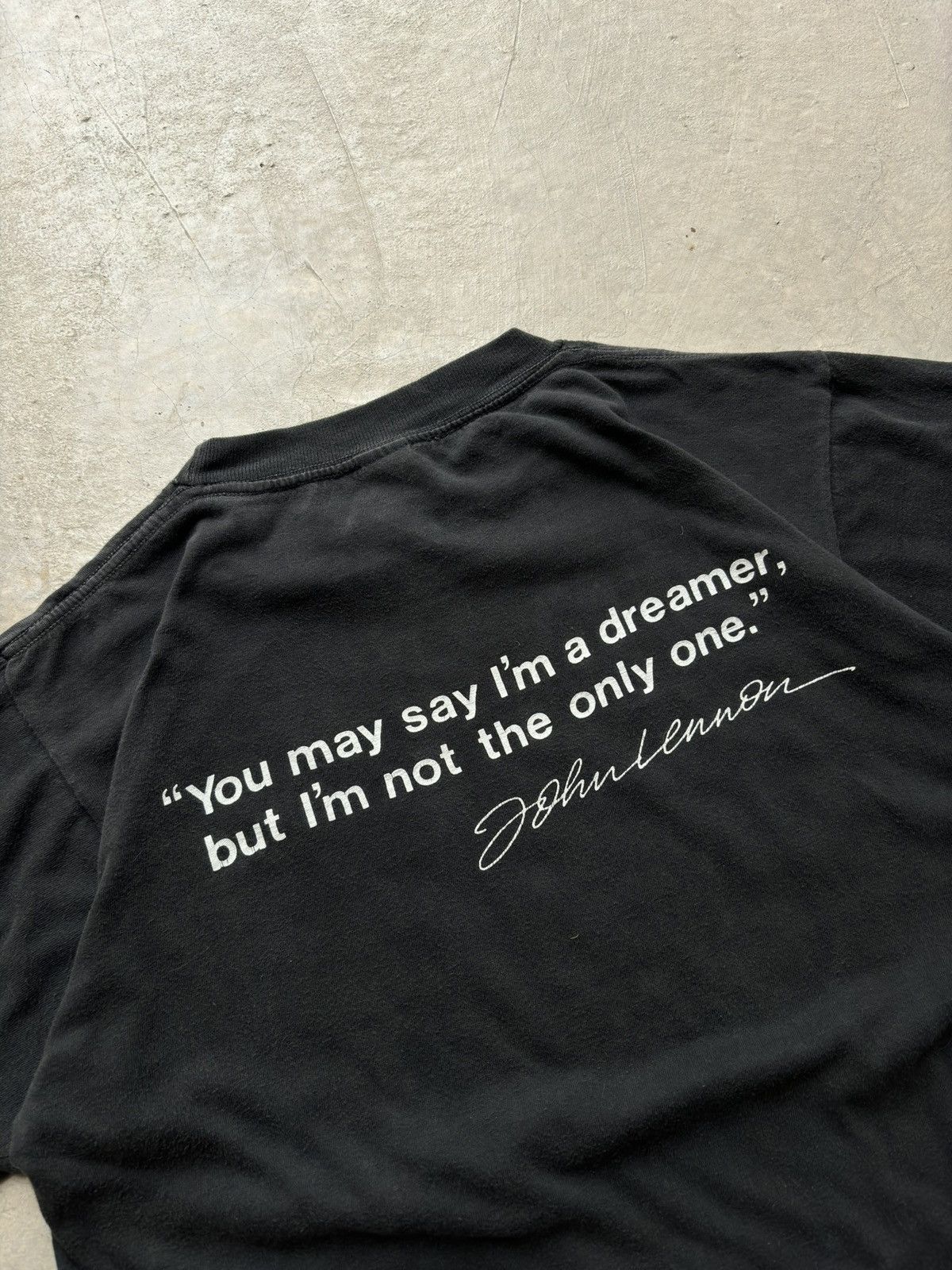 Vintage Vintage 1988 John Lennon Imagine Tee – Single Stitch Size US M / EU 48-50 / 2 - 3 Thumbnail