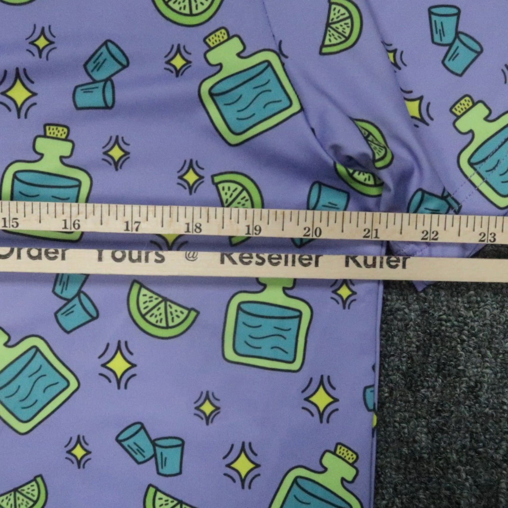 Vintage Sunday Swagger Shirt Mens Medium Polo NWT Purple Geometric Breathable Performance Golf Short Sleeve Button Closure 42in Chest Size US M / EU 48-50 / 2 - 5 Thumbnail
