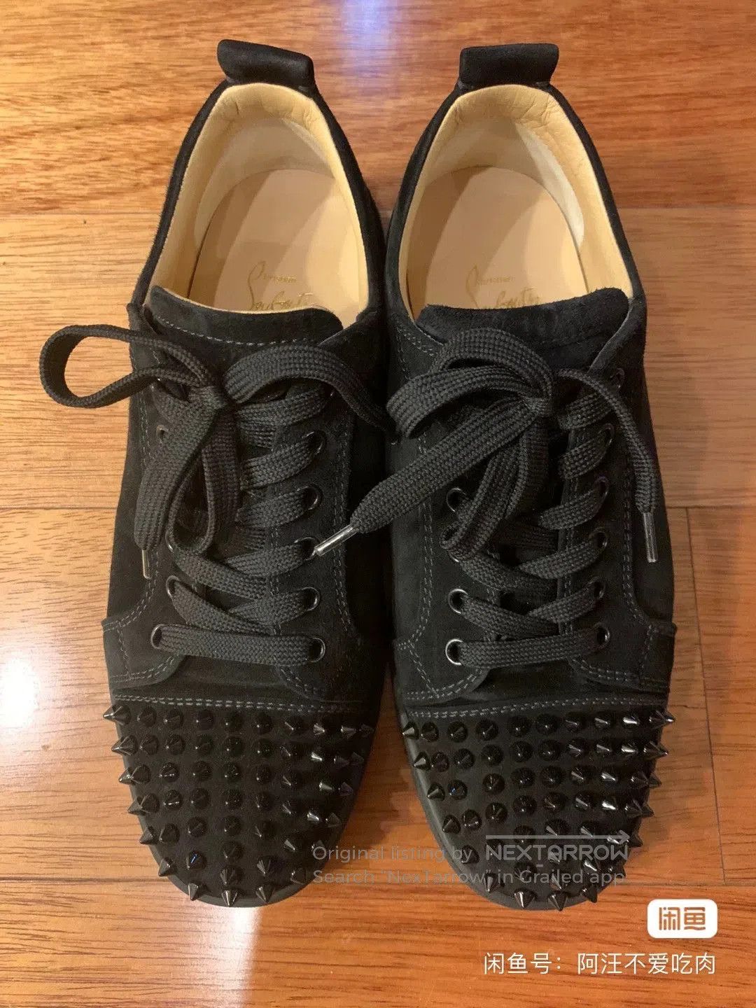 Christian Louboutin christian louboutin men's black sneakers size 41. Size US 8 / EU 41 - 1 Thumbnail