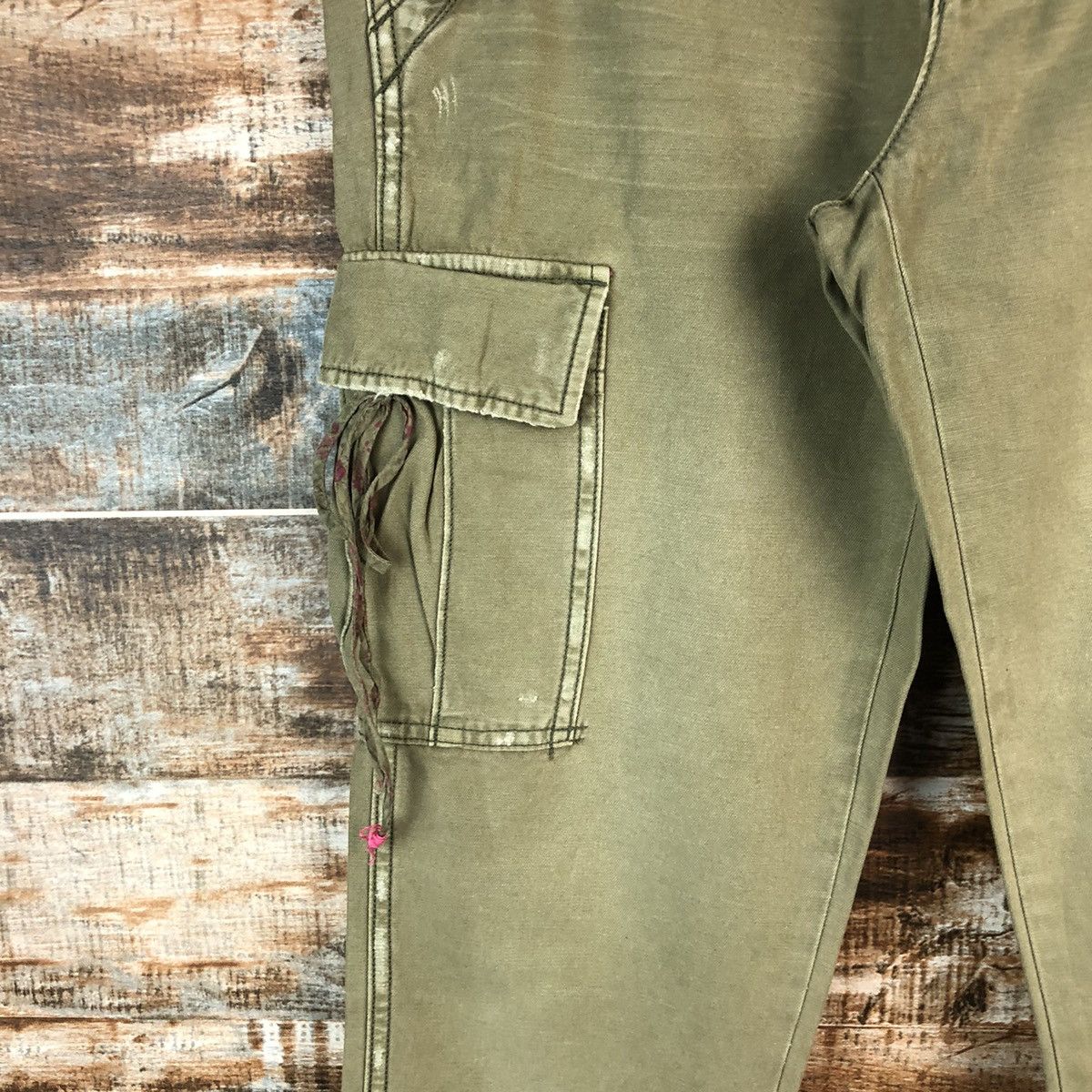 Japanese Brand American Eagle Outfiters Cargo Multipocket Pants #A2428 Size US 29 - 9 Thumbnail