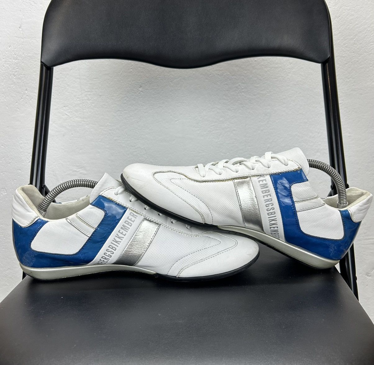 Dirk Bikkembergs Bikkembergs Leather Low Top Sneakers White Size 41 Size US 9 / EU 42 - 5 Thumbnail
