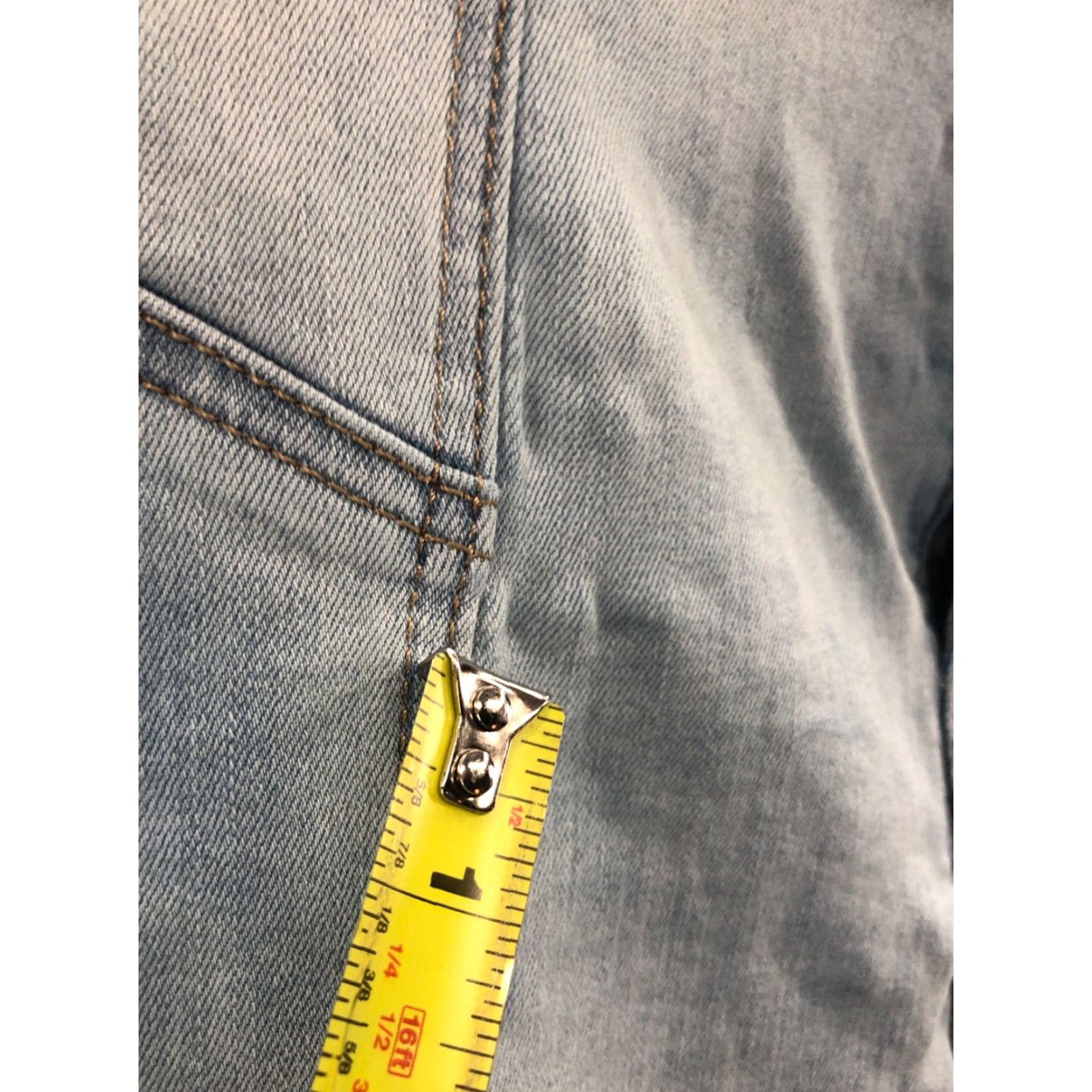 Vintage SO High Rise Flare Jeans Womens Size 11 Medium Wash Blue SO Jeans Vintage? No Size 32" / US 10 / IT 46 - 6 Thumbnail