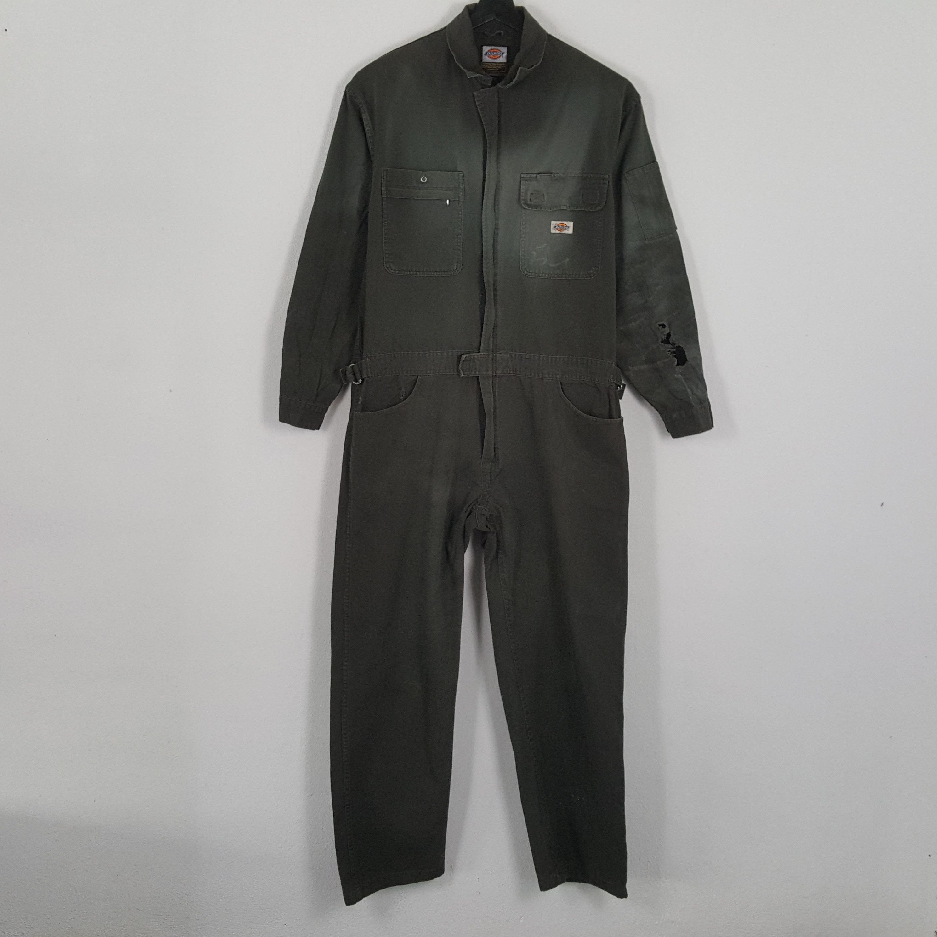 Dickies × Stussy × Vintage DICKIES x Custom Art STUSSY Style Coverall Jacket Size US L / EU 52-54 / 3 - 4 Thumbnail