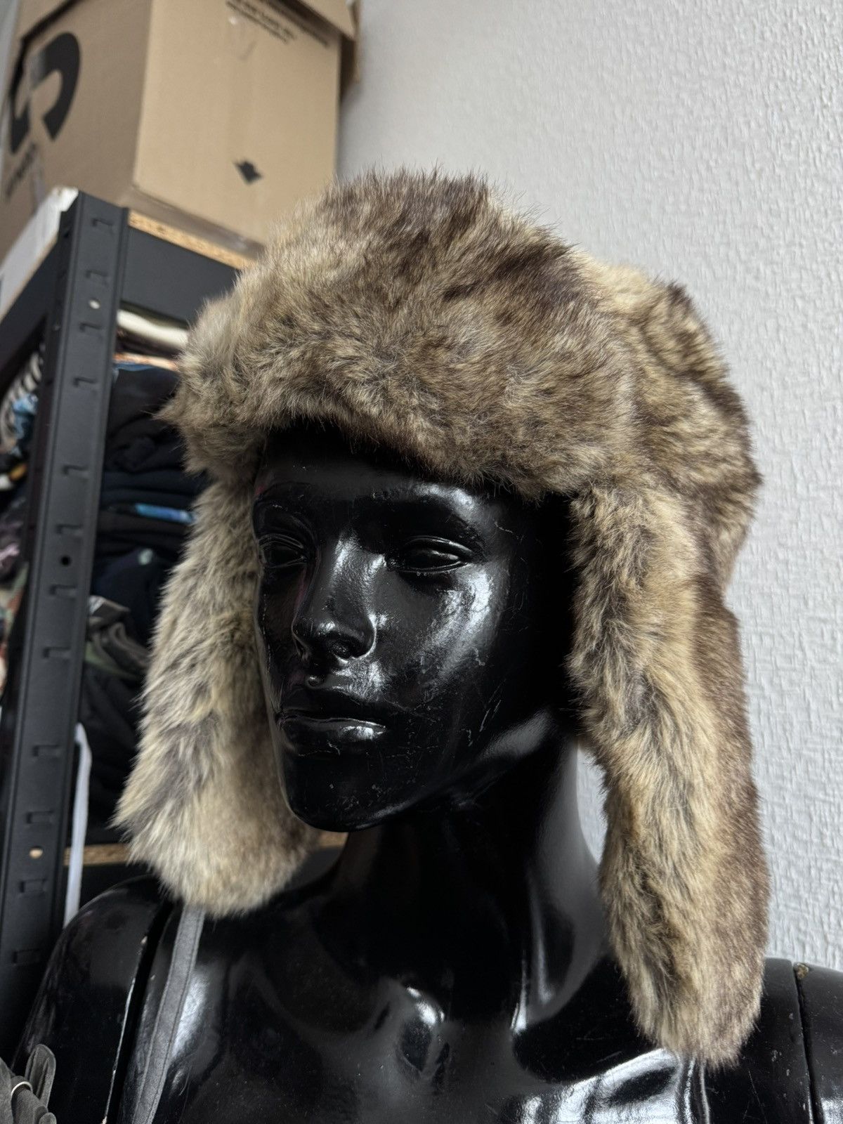 Vintage Vintage Y2K japanese style hat ushanka Size ONE SIZE - 3 Thumbnail