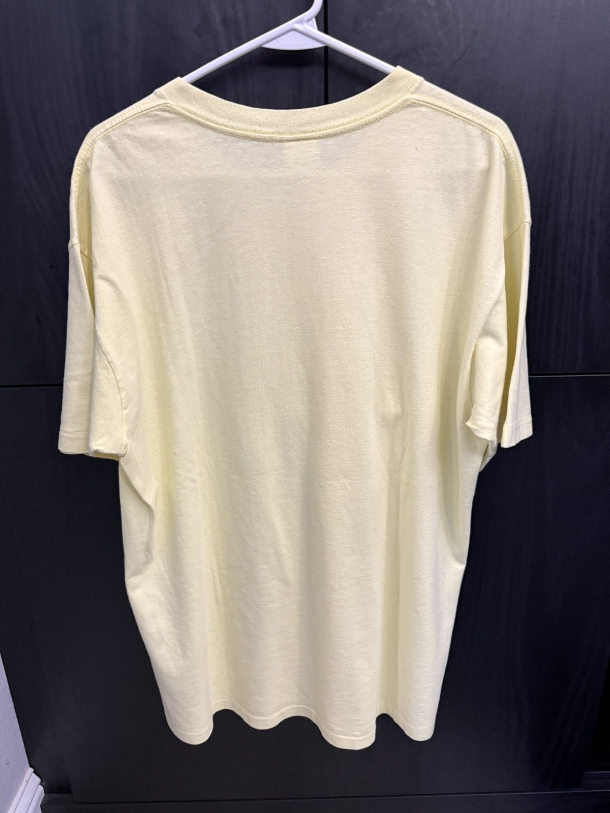 Louis Vuitton × Supreme Supreme LV Monogram Box Logo Yellow Cease And Desist Tee Size US XL / EU 56 / 4 - 5 Thumbnail