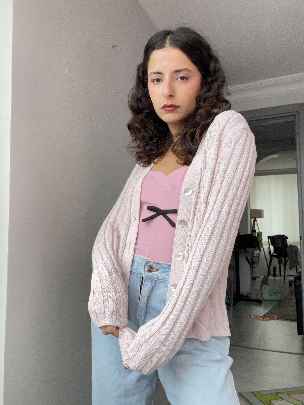 Vintage Vintage cardigan Size M / US 6-8 / IT 42-44 - 2 Thumbnail