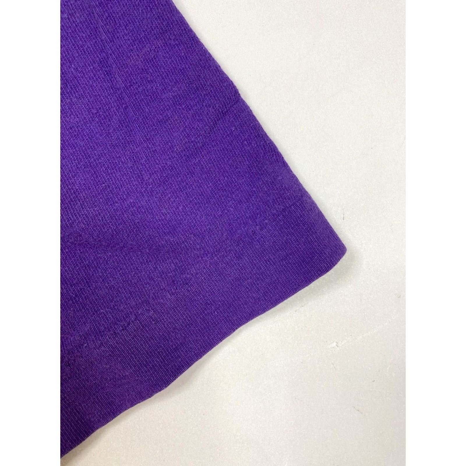 Vintage VINTAGE B.V.D T-Shirt Shirt Men's XL Purple 90s USA Pocket Cotton Crew Neck Short Sleeve Logo 1990s Womens Mens Girls Size US XL / EU 56 / 4 - 4 Thumbnail