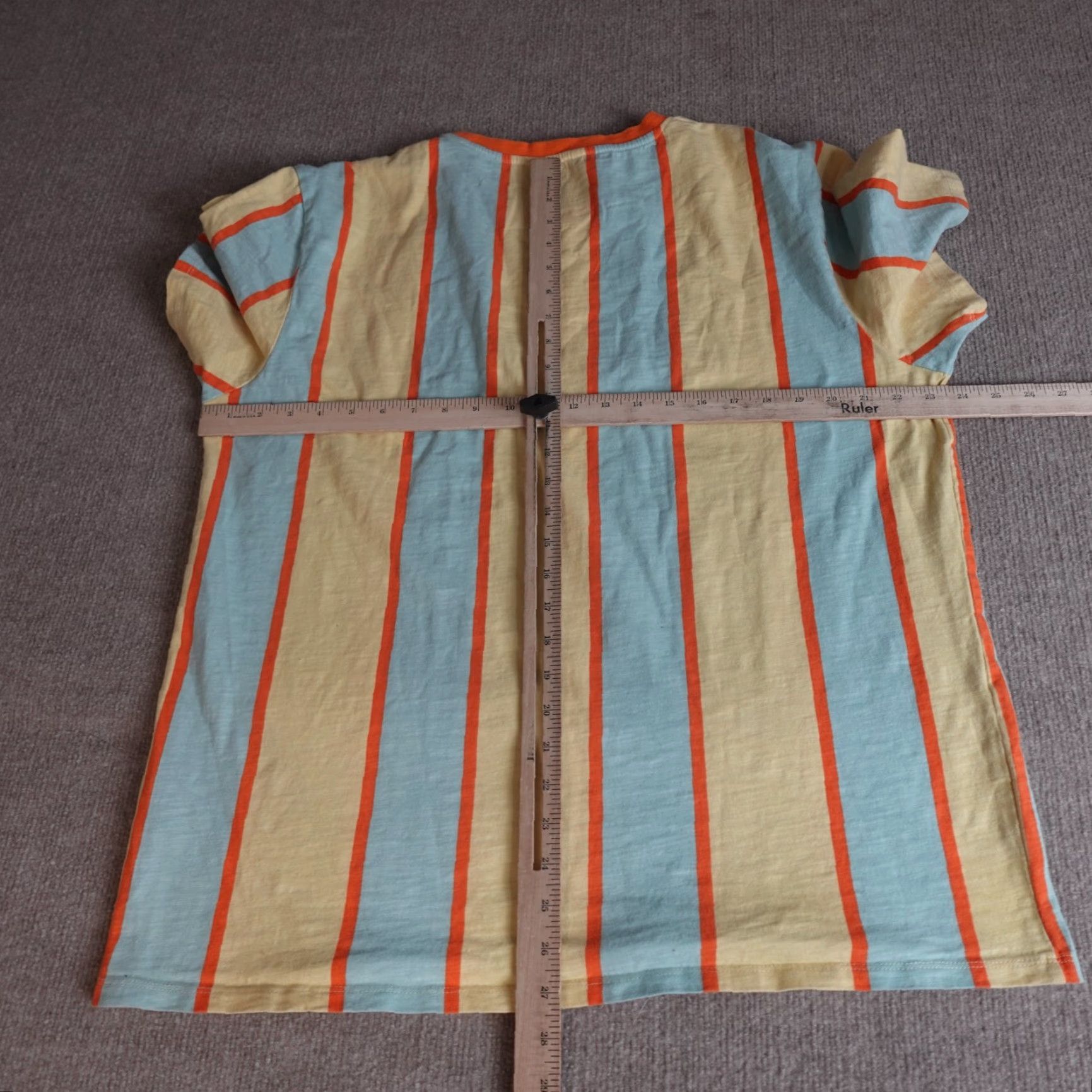 Guess Guess x A Rocky Shirt XL Blue Yellow Striped Embroidered Size US XL / EU 56 / 4 - 3 Thumbnail