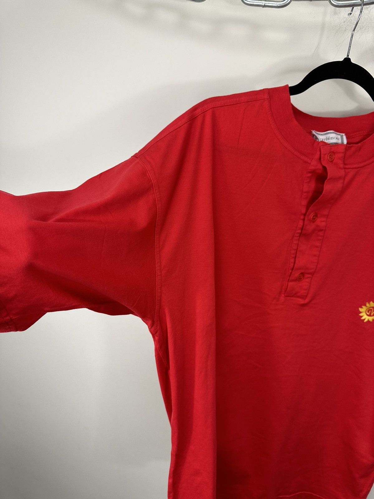 Versace Vintage Gianni Versace Buttons Rare Logo Luxury Tee Size US XL / EU 56 / 4 - 5 Thumbnail
