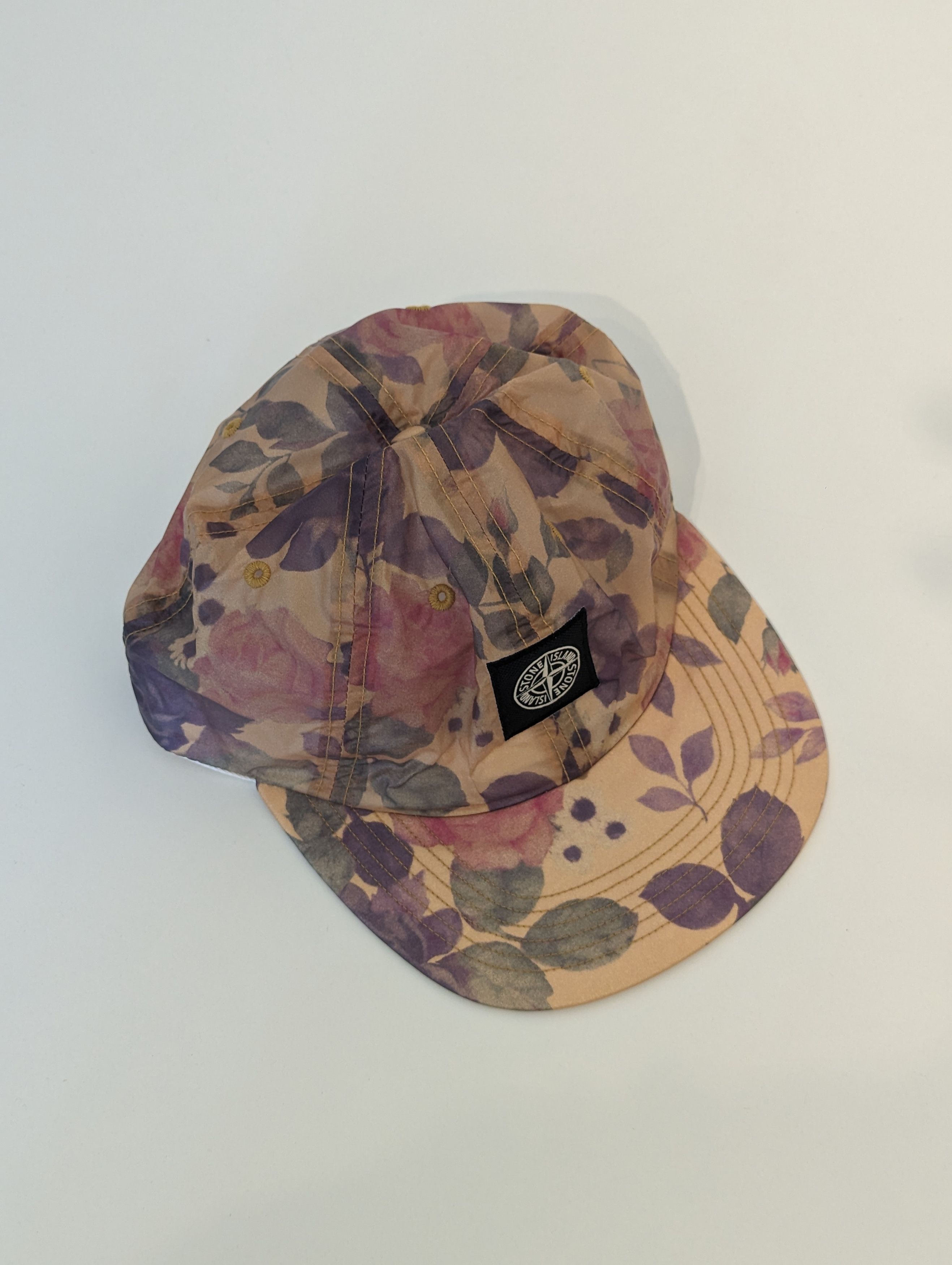Stone Island × Supreme Supreme x Stone Island 6-Panel Hat - Floral Copper Size ONE SIZE - 3 Thumbnail