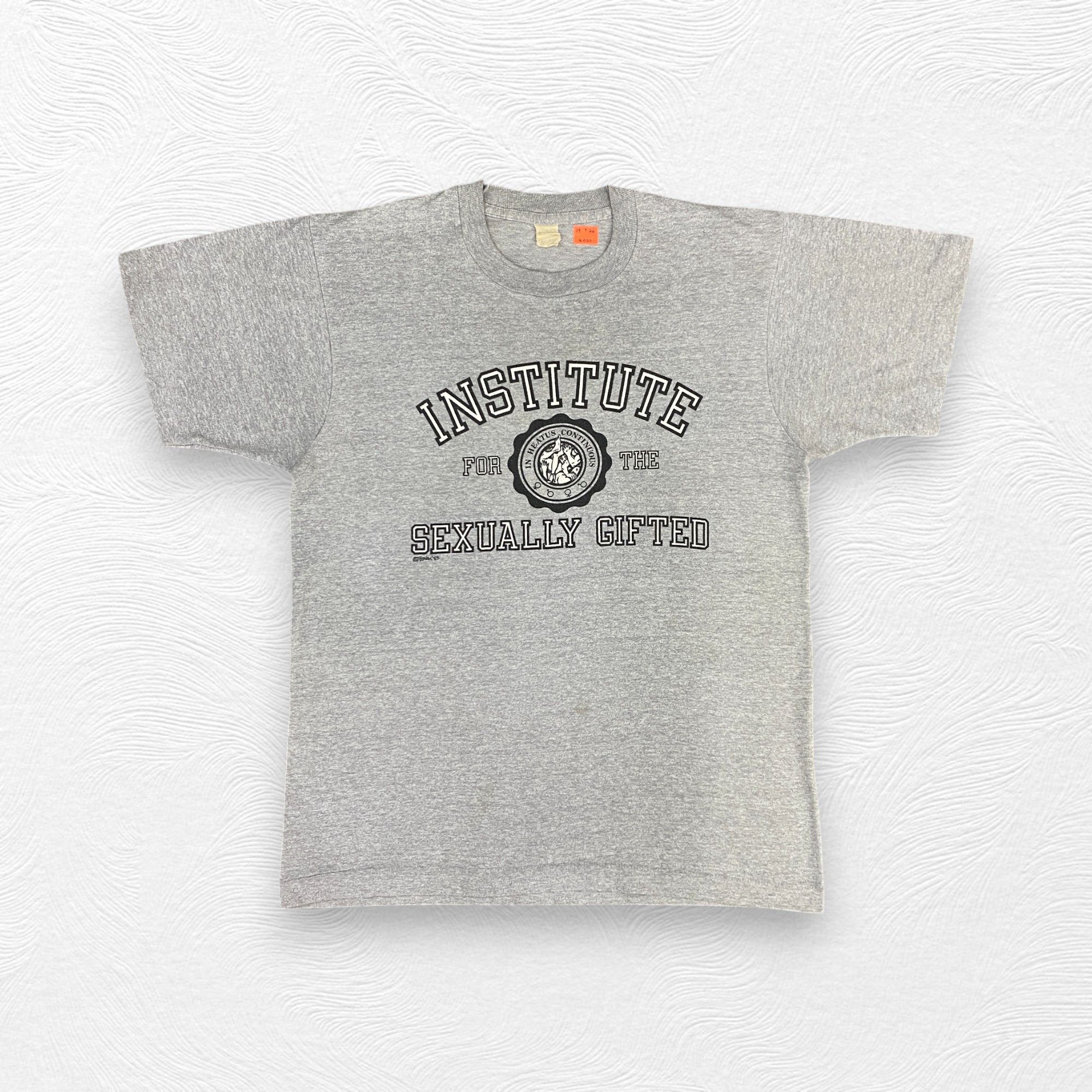 Vintage Vintage Institute Sexually Gifted College Shirt - K030 Size US S / EU 44-46 / 1 - 1 Thumbnail