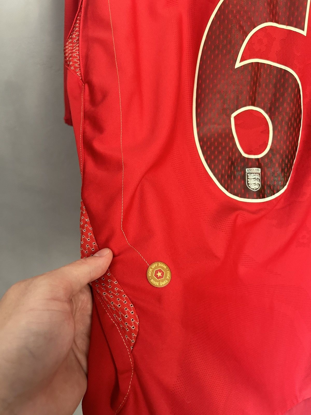 Umbro England terry jersey away 2006-08 Size US L / EU 52-54 / 3 - 5 Thumbnail