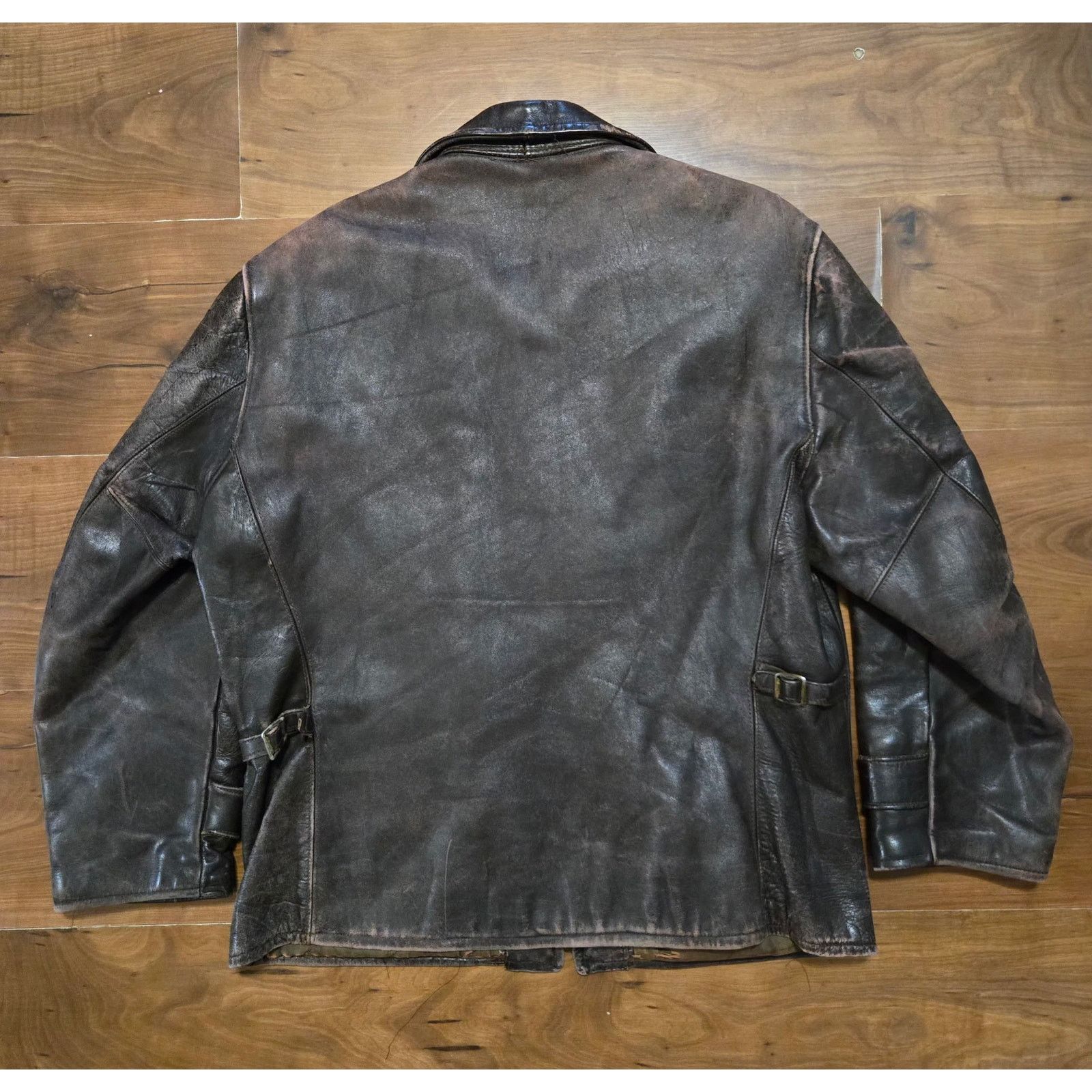Vintage Vintage 1950s Sport-Chief Horsehide Leather Jacket Size US L / EU 52-54 / 3 - 7 Thumbnail